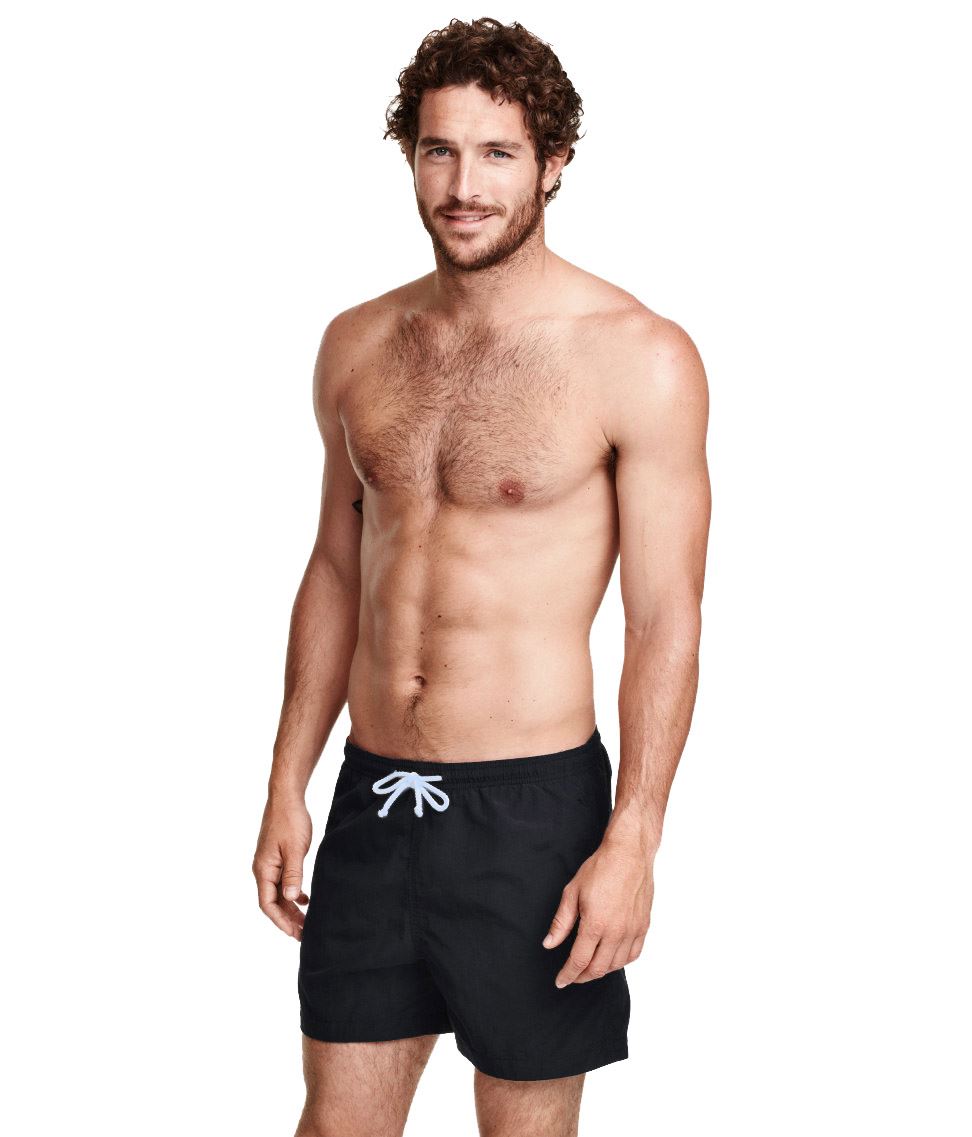 MENS SUMMER SWIMMING SHORTS EX H&M ACTIVEWEAR BEACH BOTTOMS SURF BOARD