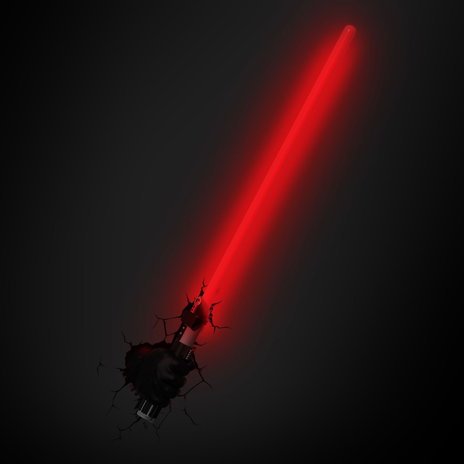 Star wars episode vii 3d wall lights – bb 8, stormtrooper, r2 d2 ... Applique bambini