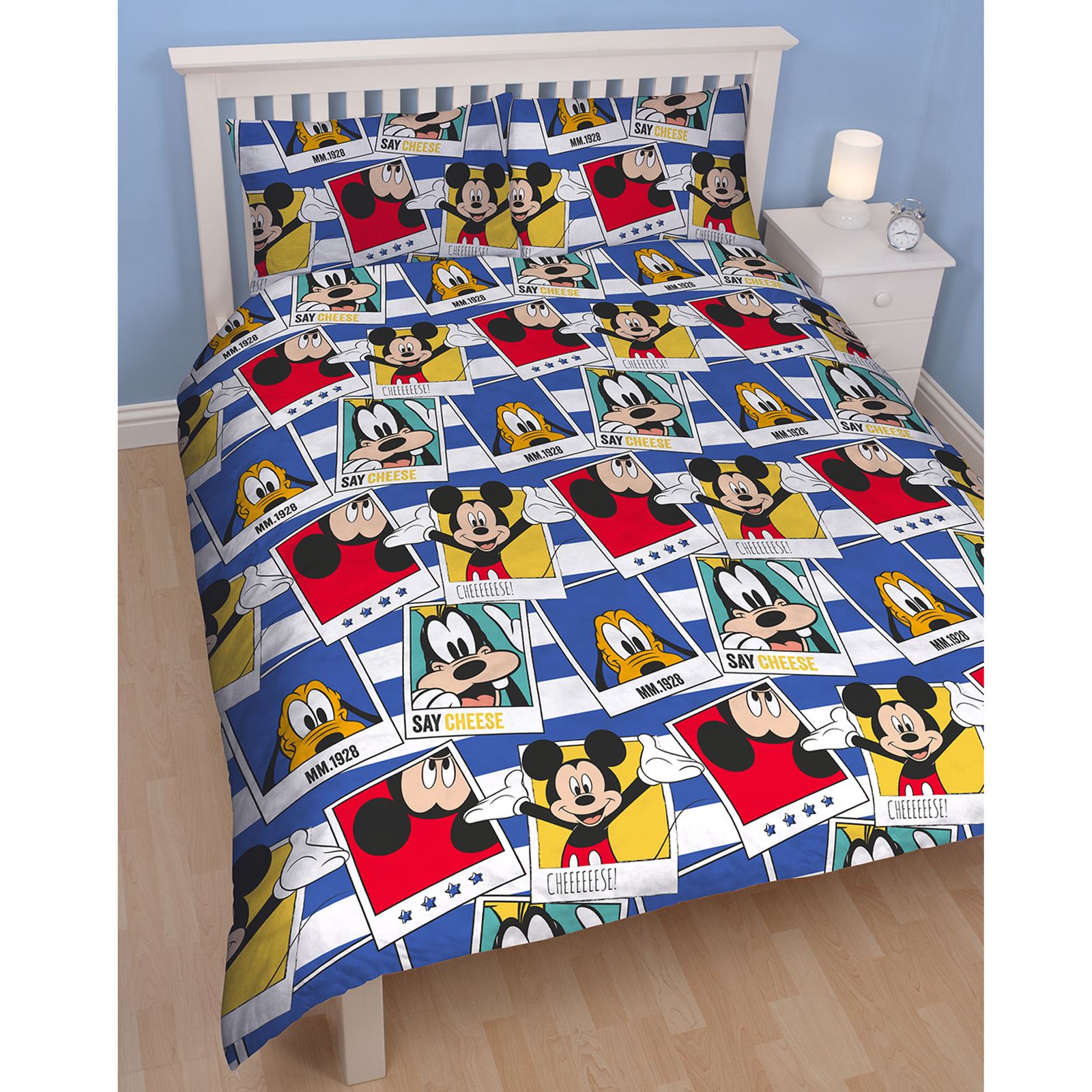 Mickey Mouse Duvet Cover Sets Available In Twin Double Various Mickey Mouse Duvet Cover Sets Available In Single Double Various New Designs