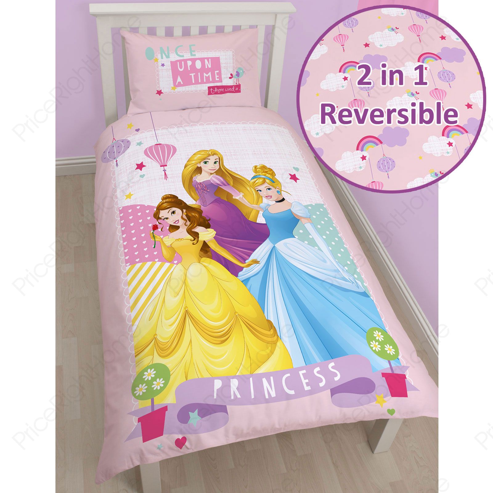 Disney Princess Bedroom Range Single Duvet Cover Set Curtains Disney Princess Bedroom Range Single Duvet Cover Set