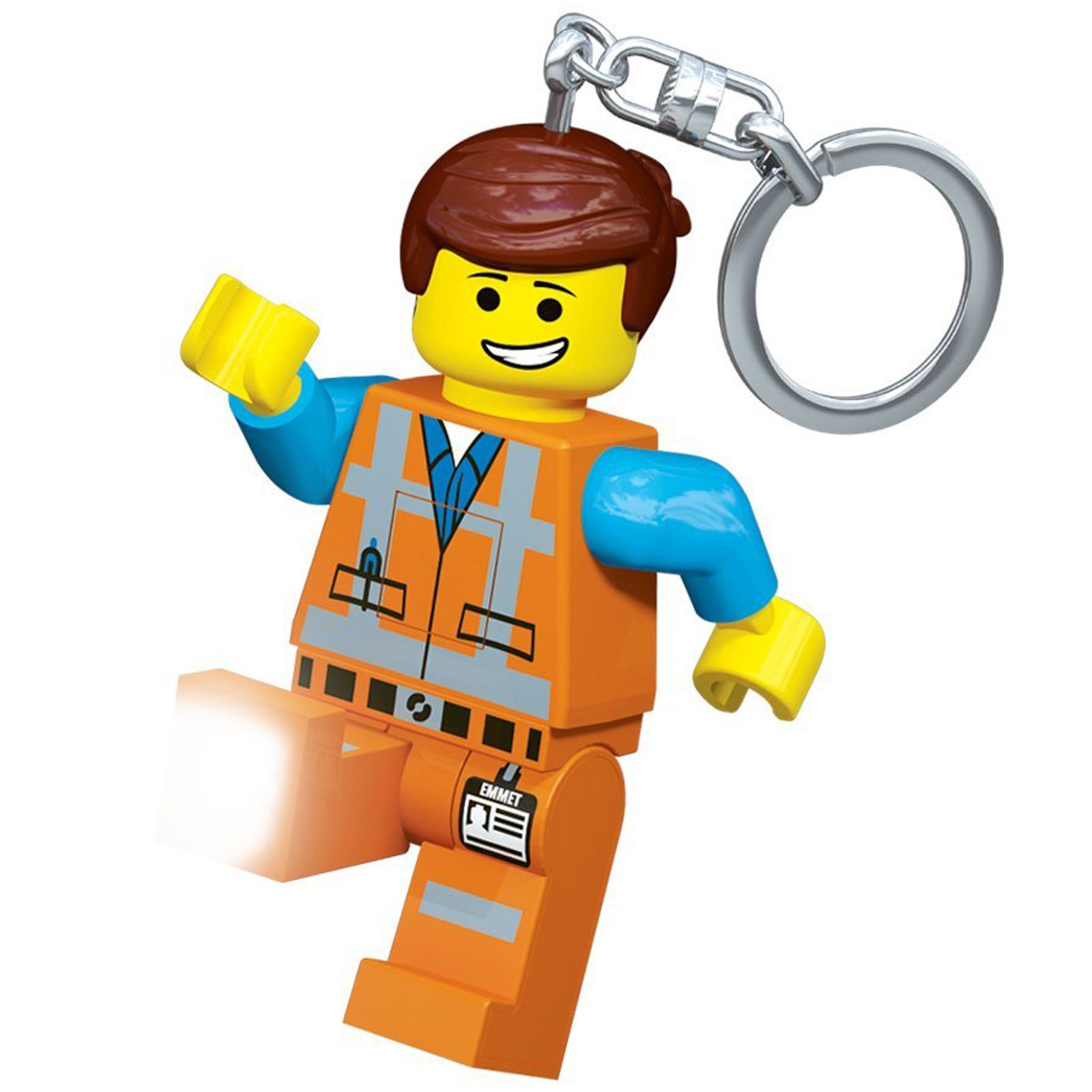 michelangelo lego keychain