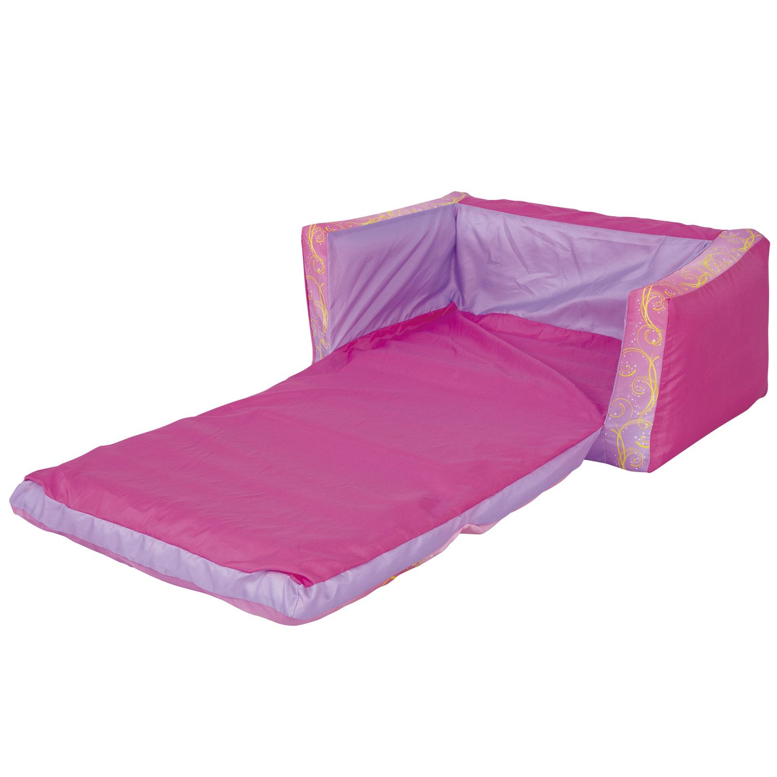 DISNEY FLIP OUT SOFA & SOFA BED PINK GIRLS INFLATABLE 100 OFFICIAL