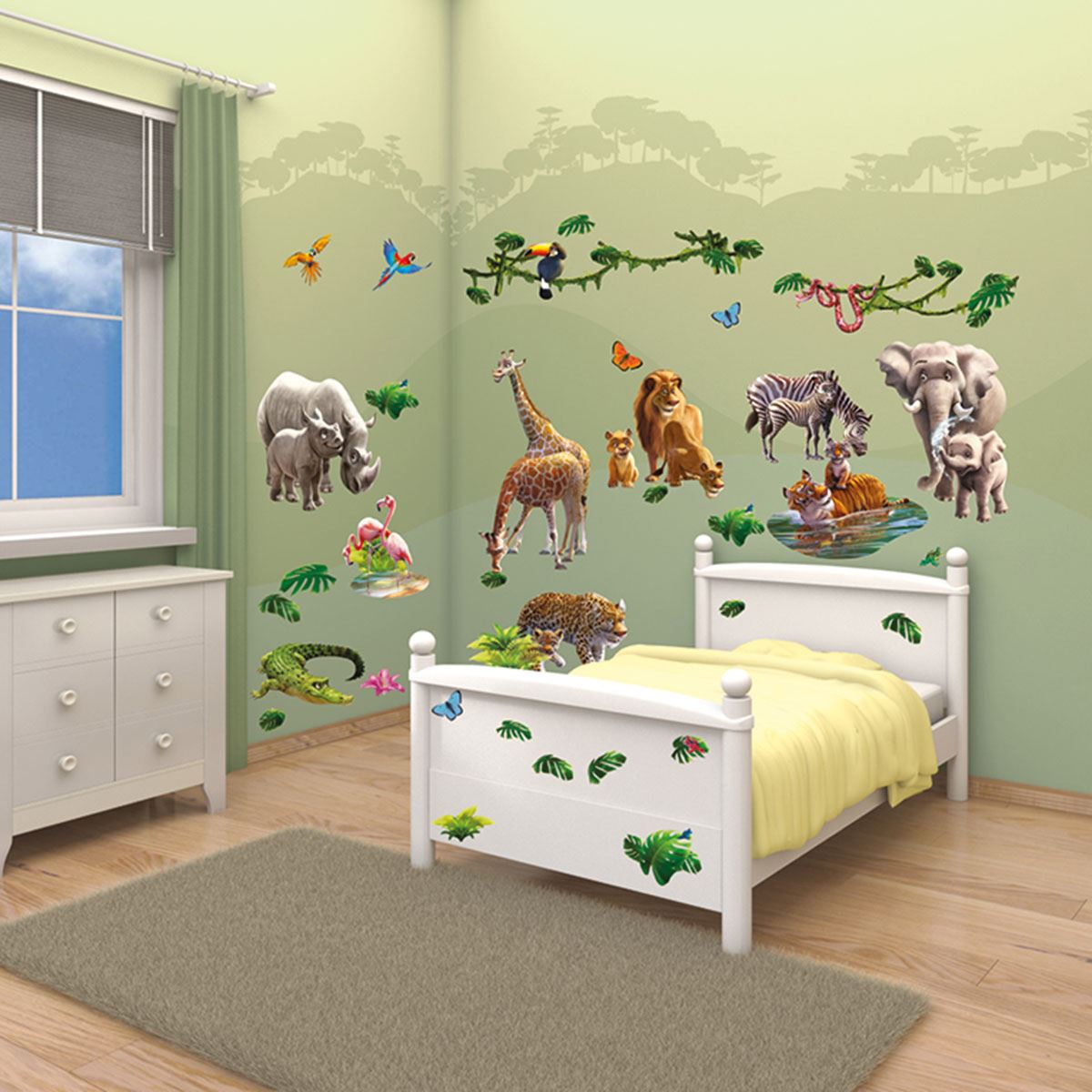Walltastic adesivo da parete set cameretta bambini a scelta tra ... Adesivi murali cameretta
