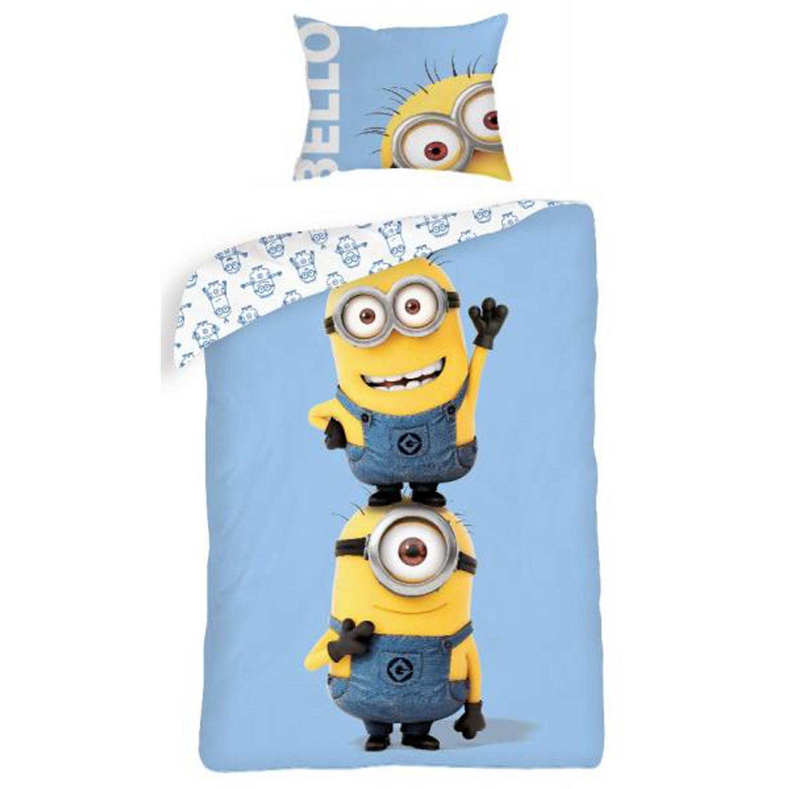 MINIONS DUVET COVER BEDDING SETS SINGLE & DOUBLE DESPICABLE ME