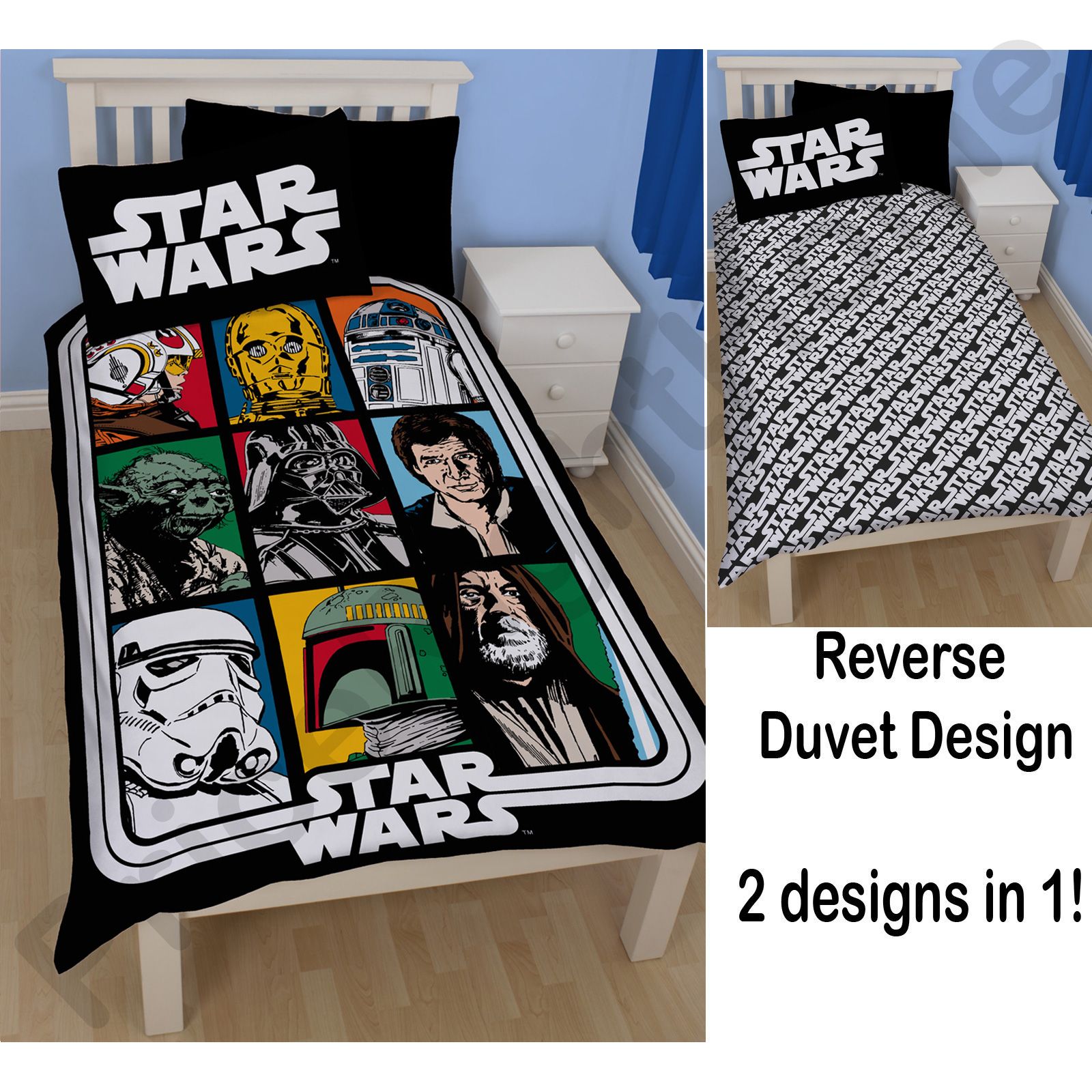 Star Wars Duvet Cover The Duvets Star Wars Duvet Covers Bedding Bedroom New And Official