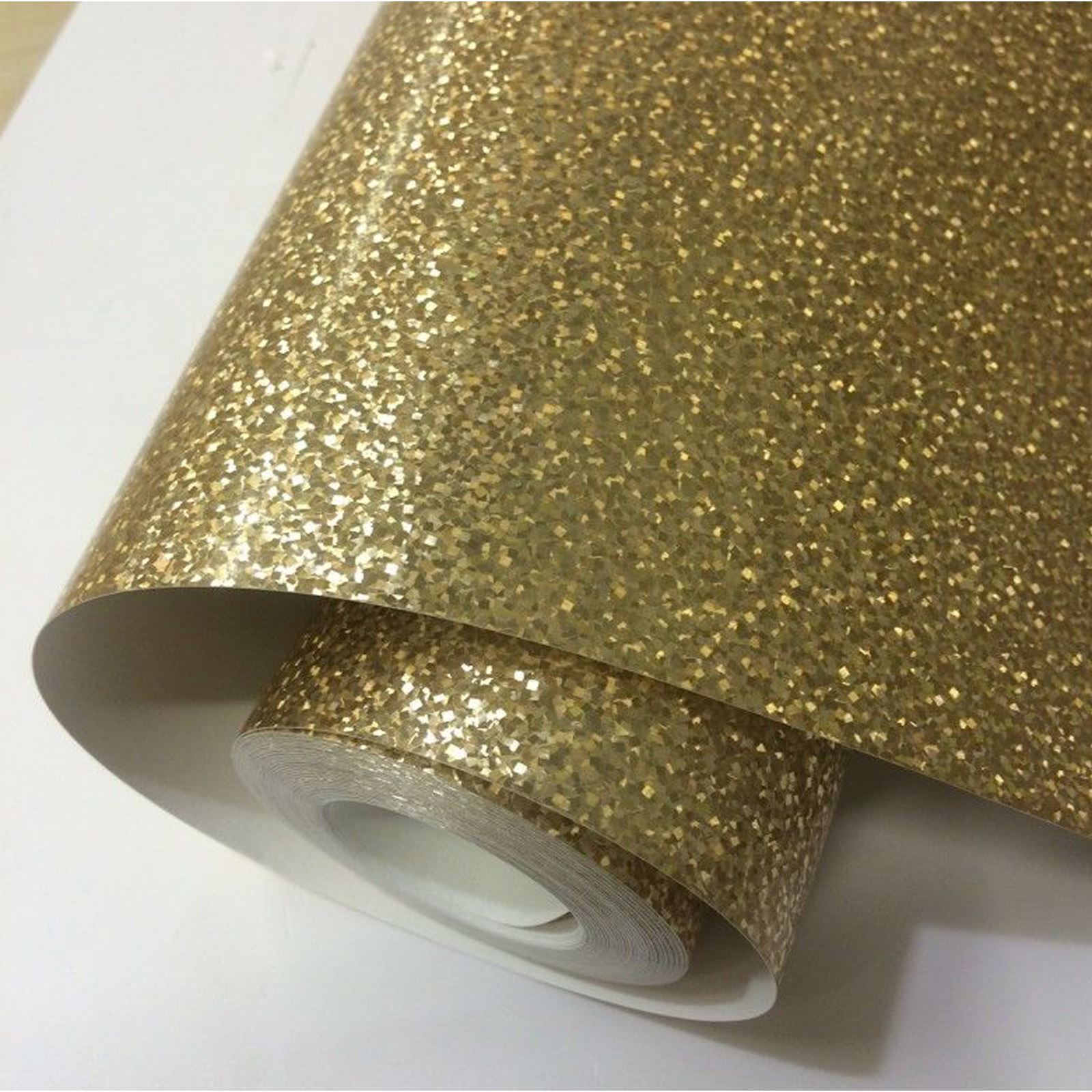 Holographic glitter wallpaper rolls gold dl40705 fine decor ...