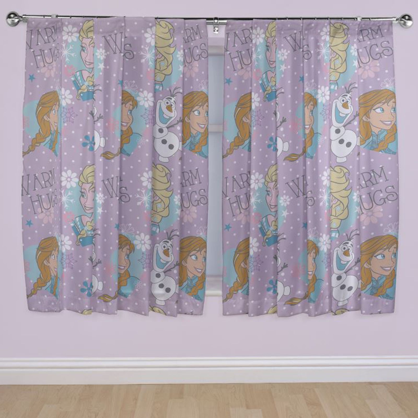 Rideaux officiels disney reine des neiges longueur 137cm ou 182cm ...