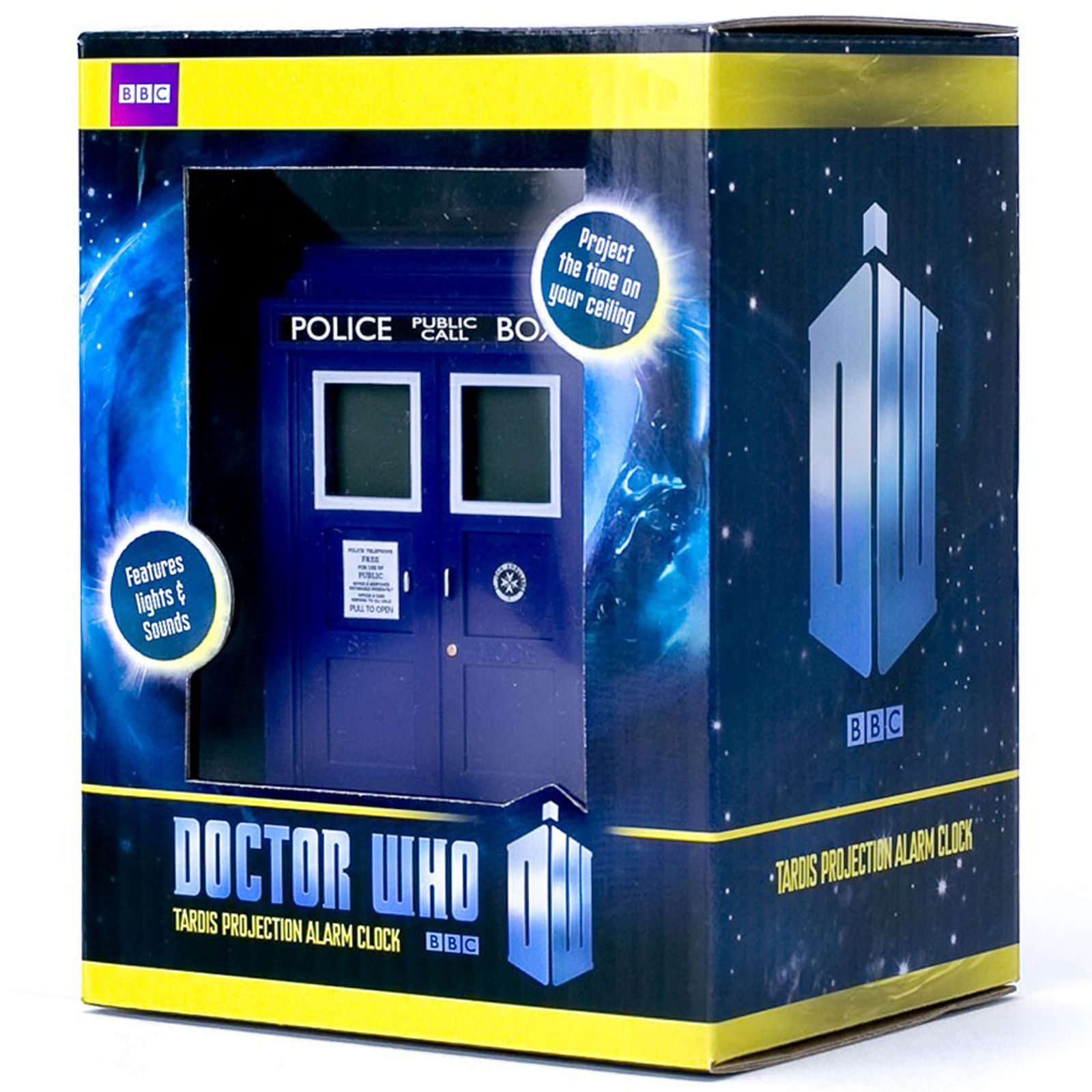 DOCTOR WHO TARDIS PROJECTION ALARM CLOCK NEW DR OFFICIAL eBay