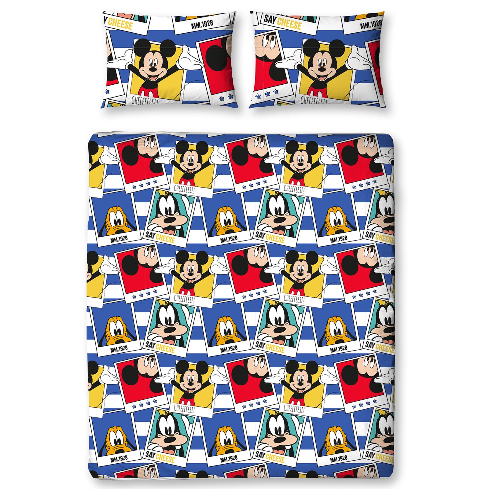 Mickey Mouse Duvet Cover Sets Available In Twin Double Various Mickey Mouse Duvet Cover Sets Available In Single Double Various New Designs