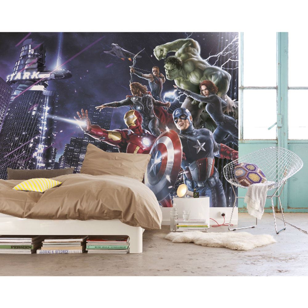 Marvel comics und avengers tapete wandschmuck dekor schlafzimmer ...