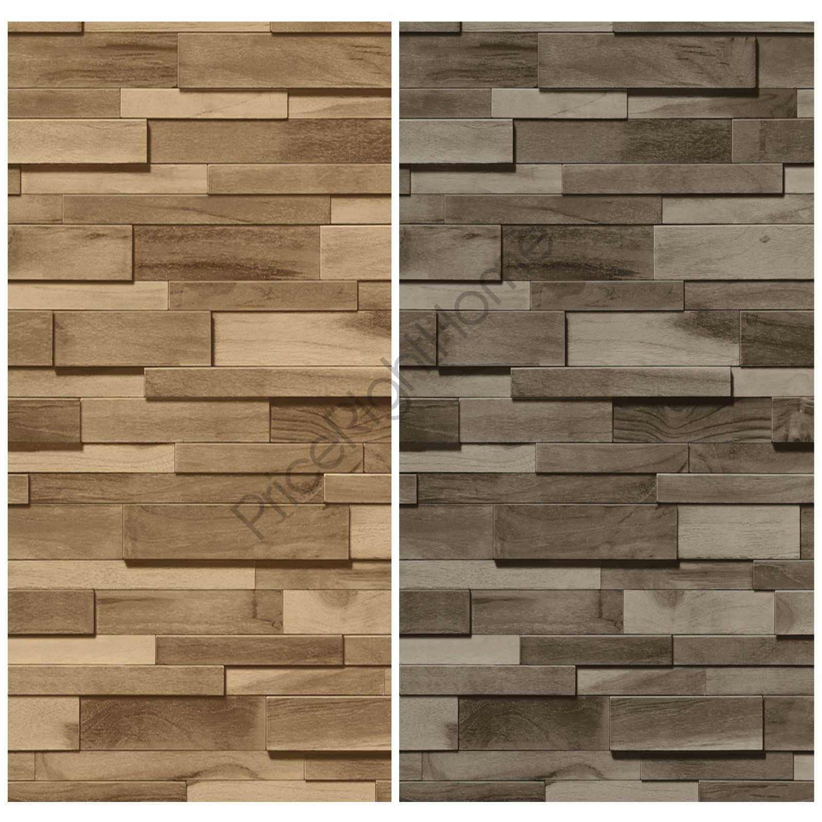 Muriva holz schiefer feature tapete 2 farben erhÃltlich braun & ...