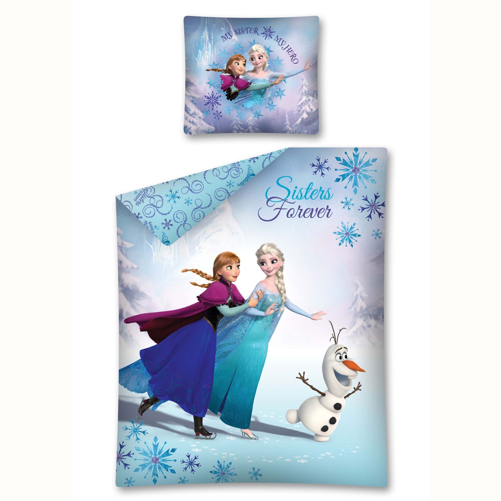 DISNEY FROZEN DUVET QUILT COVERS BEDDING ANNA ELSA OLAF eBay