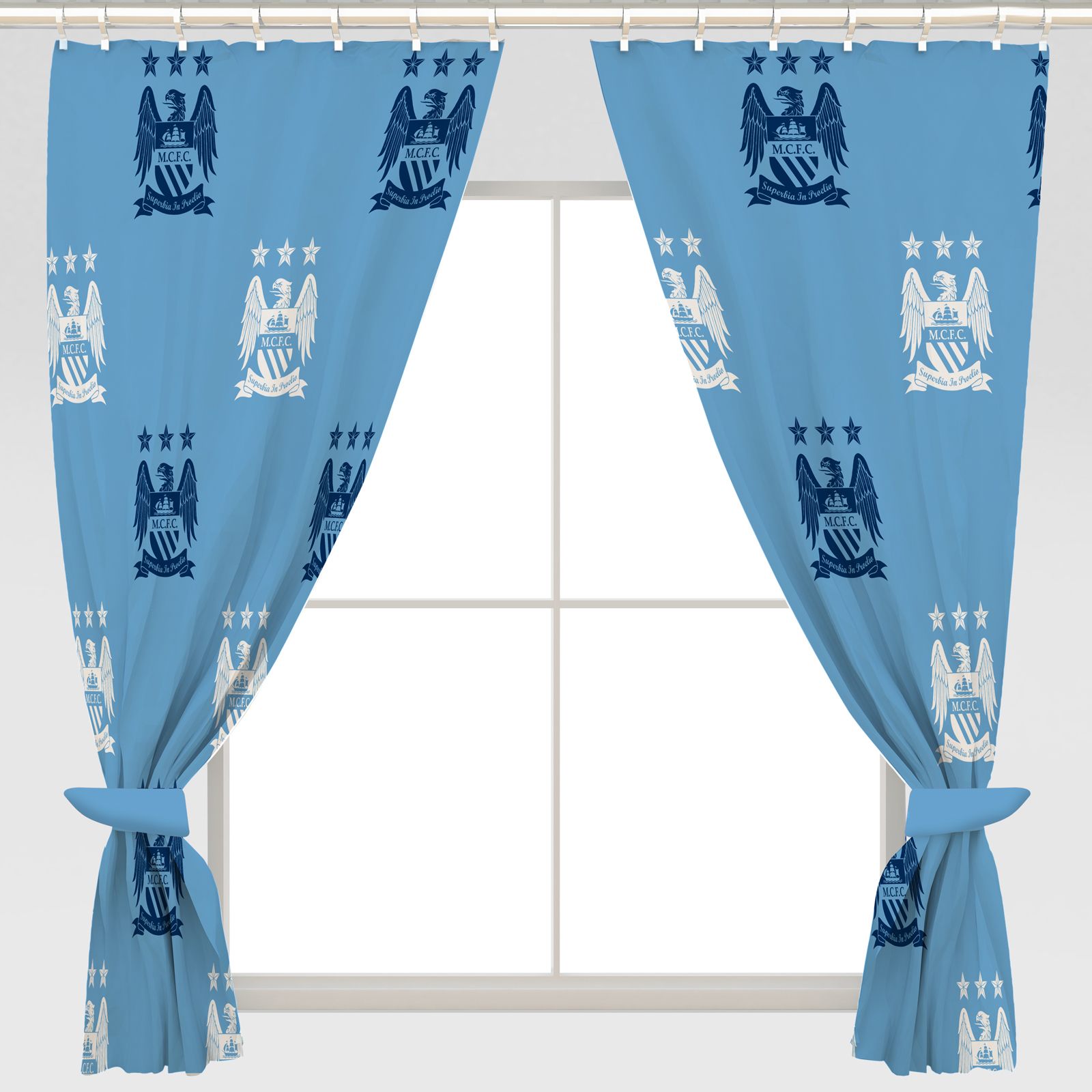 FOOTBALL CURTAINS KIDS BEDROOM AVAILABLE IN 54" & 72" ARSENAL, BARCELONA + MORE eBay