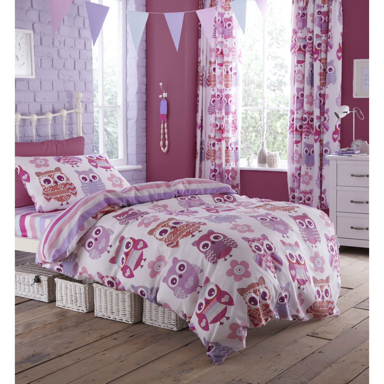 Owl Themed Duvet Cover Sets Available In Junior Single Amp Owl Themed Duvet Cover Sets Available In Junior