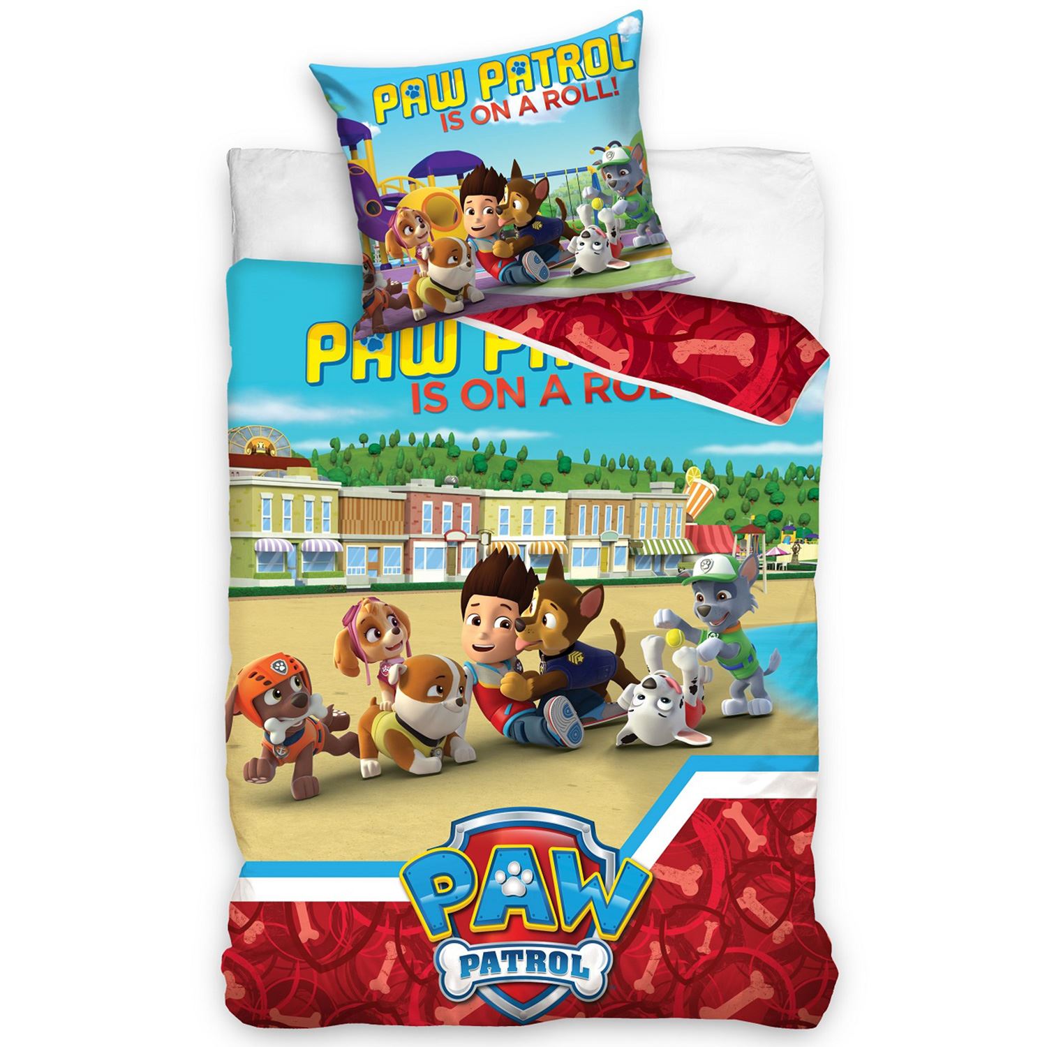 PAW PATROL OFFICIAL DUVET COVER SETS VARIOUS DESIGNS KIDS BEDROOM