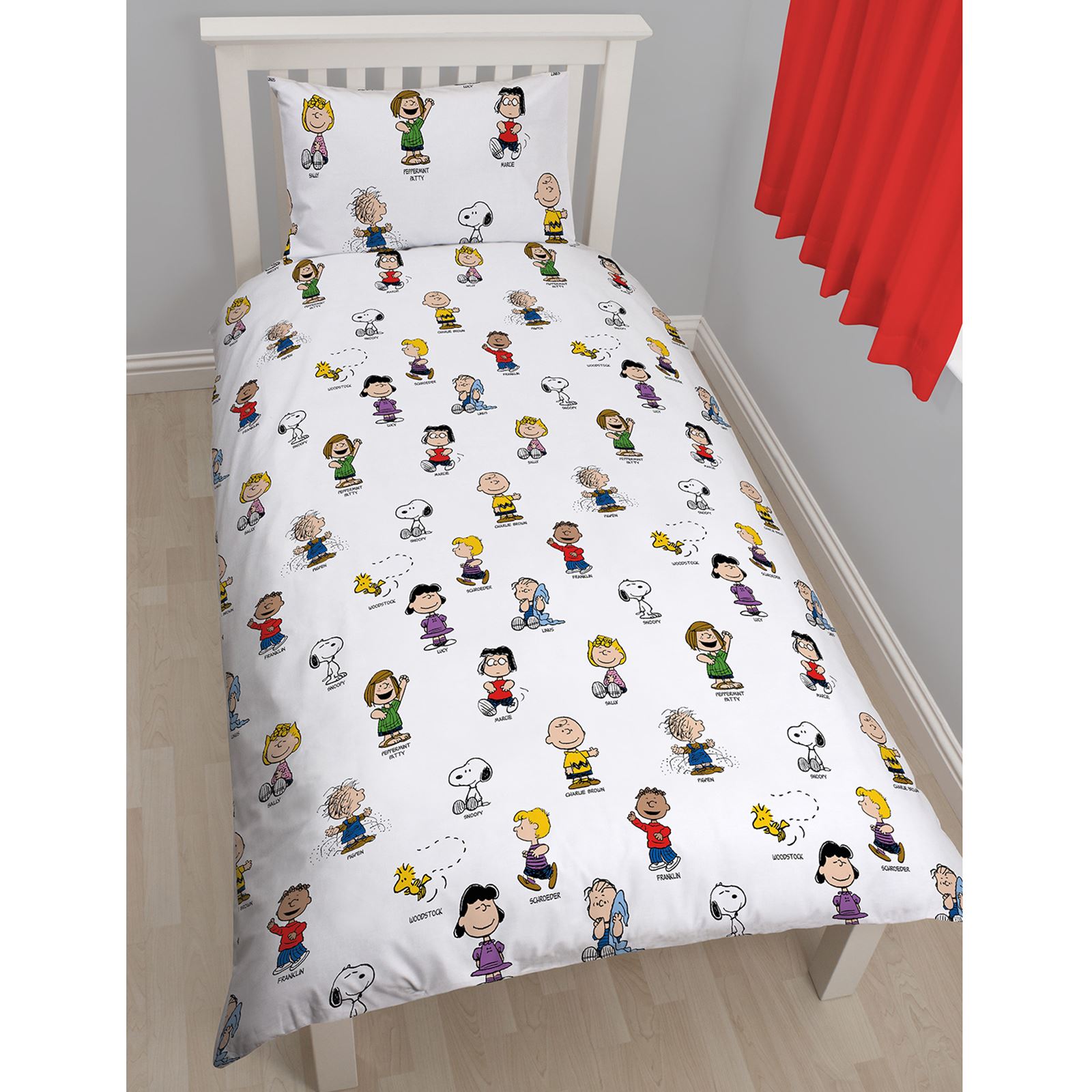 PEANUTS SNOOPY SINGLE DUVET COVER SET NEW CHARLIE BROWN eBay