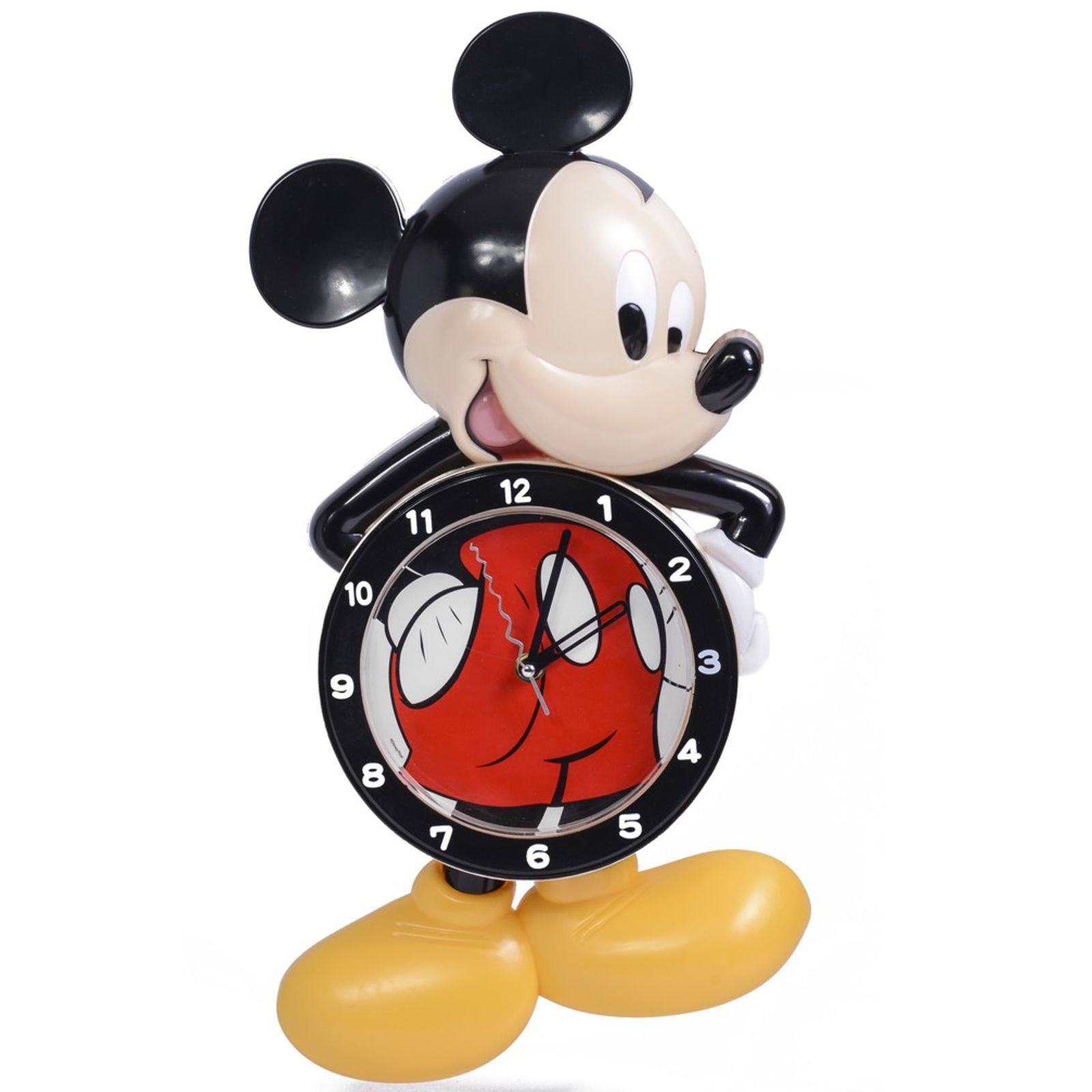MICKEY MOUSE LARGE PENDULUM WALL CLOCK NEW DISNEY eBay