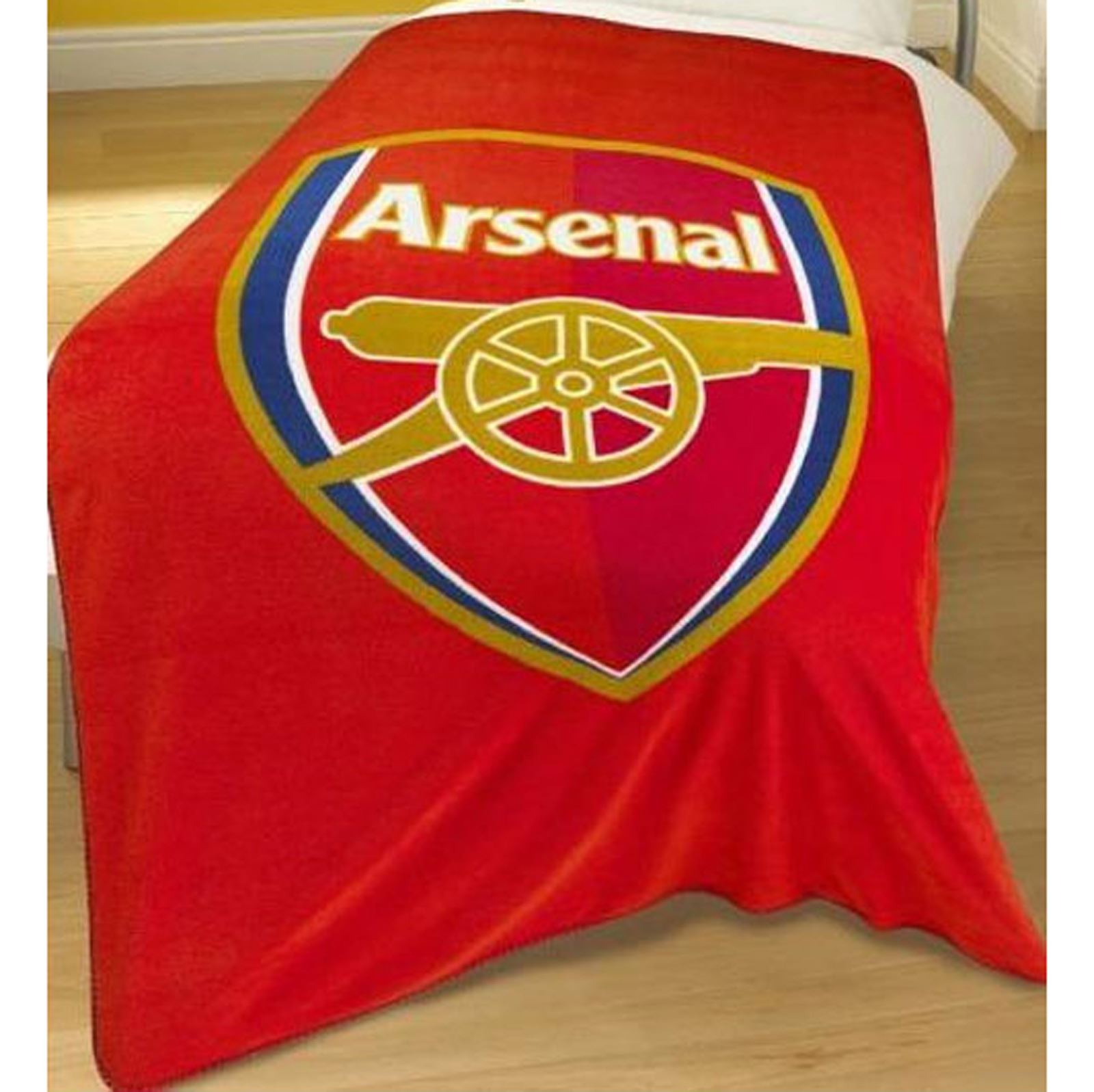 ARSENAL FOOTBALL BEDDING AND BEDROOM ACCESSORIES TOWELS