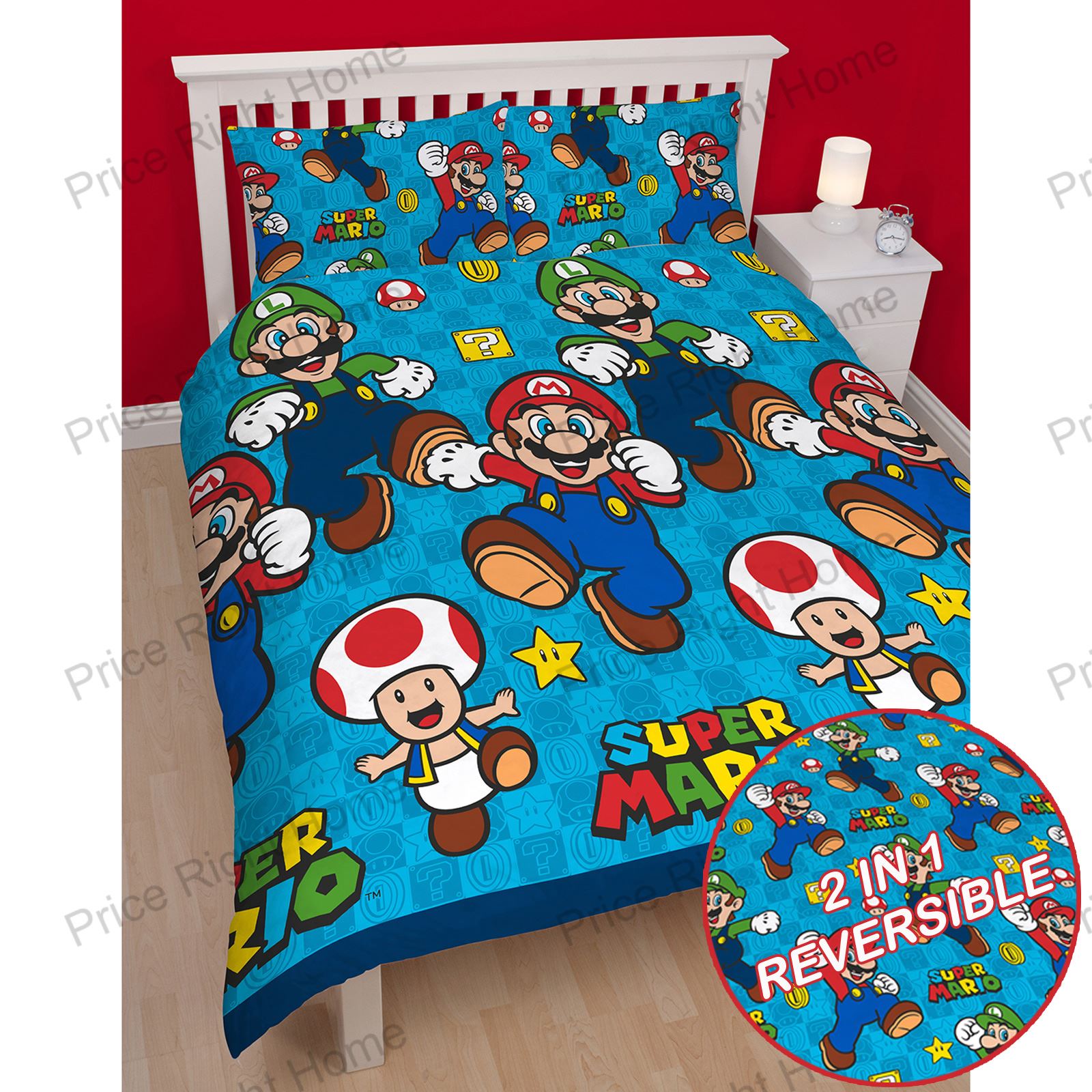 KIDS DISNEY AND CHARACTER DOUBLE DUVET COVERS CHILDREN'S BEDDING SETS