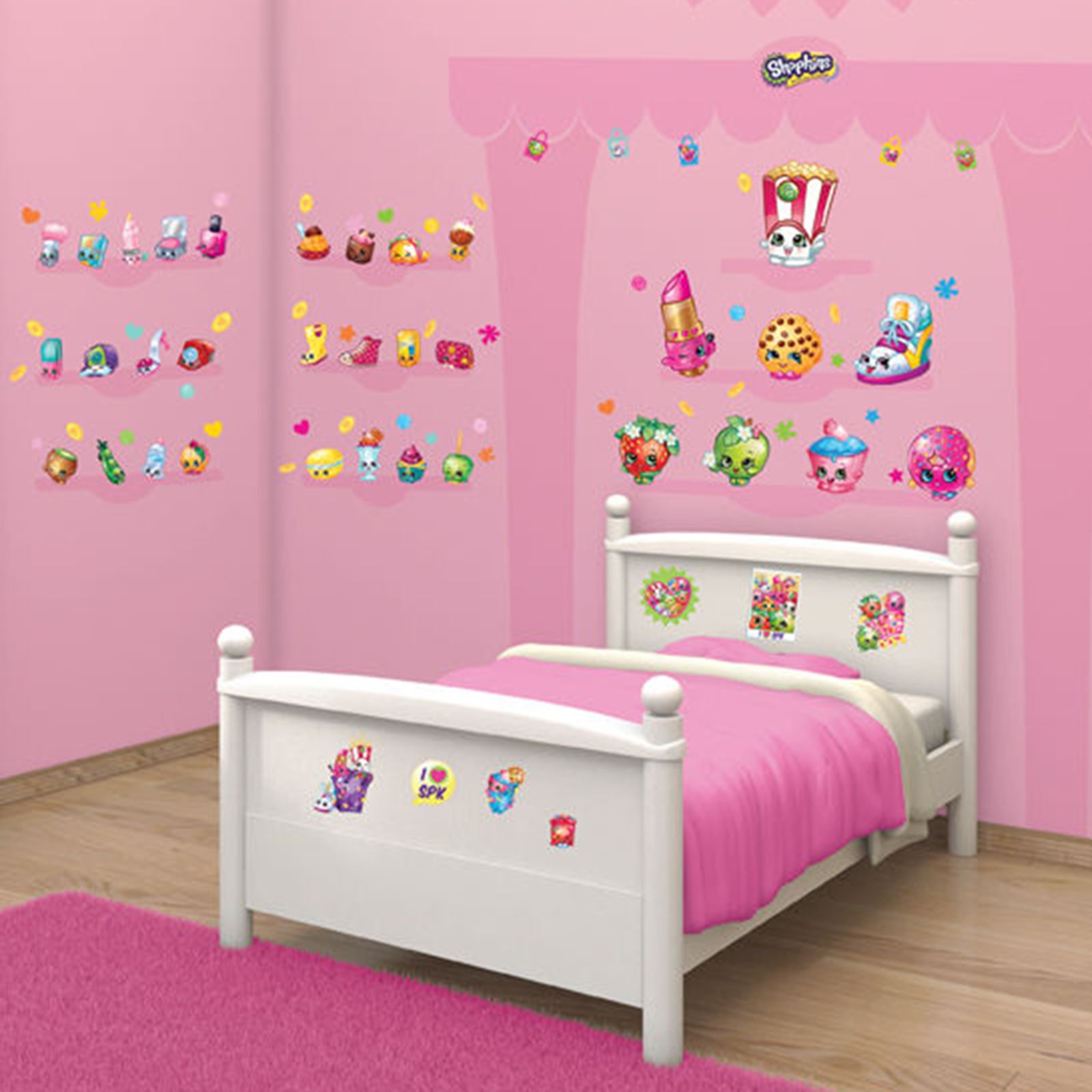 Walltastic adesivo da parete set cameretta bambini a scelta tra ... Decorazioni hello kitty per camerette