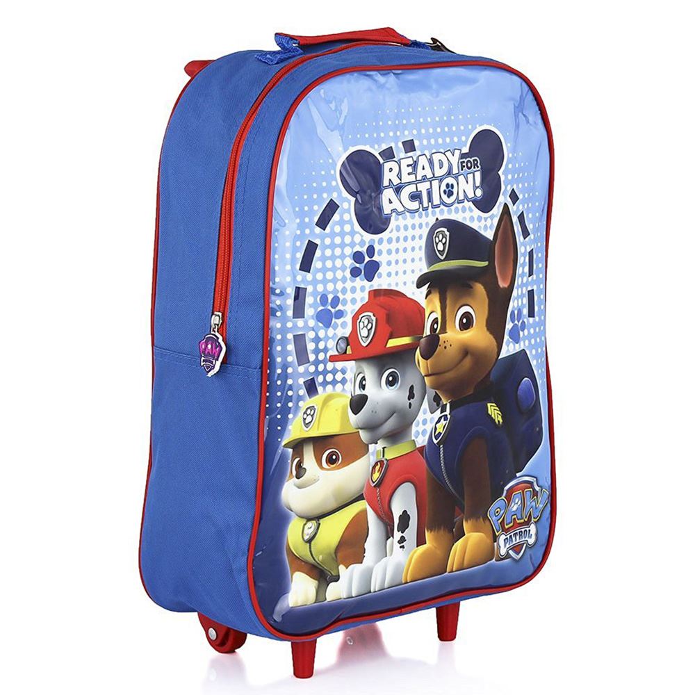 Kids Wheeled Trolley Bags Disney and Character Designs Hand Luggage