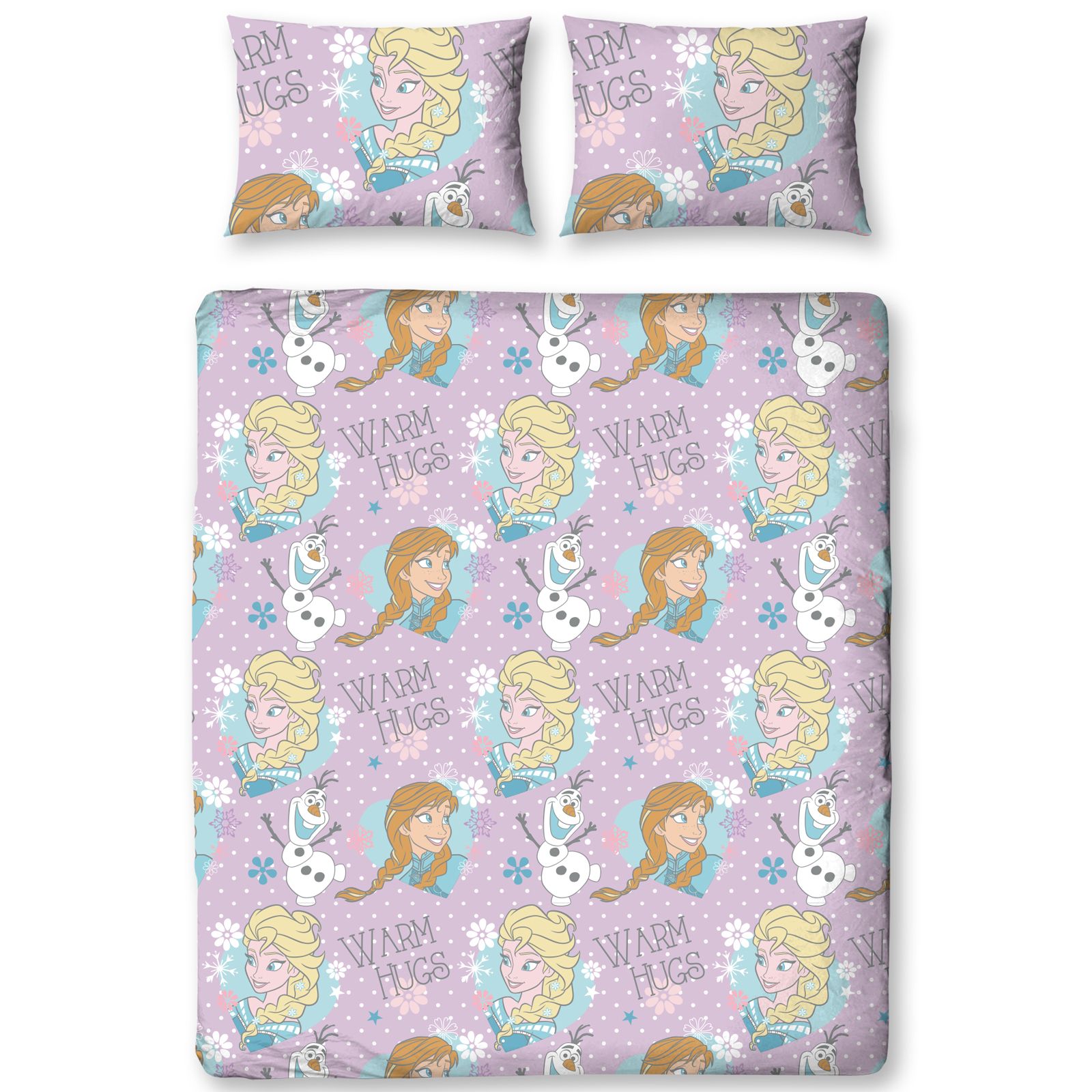 DISNEY FROZEN DOUBLE DUVET COVER SET NEW OFFICIAL eBay