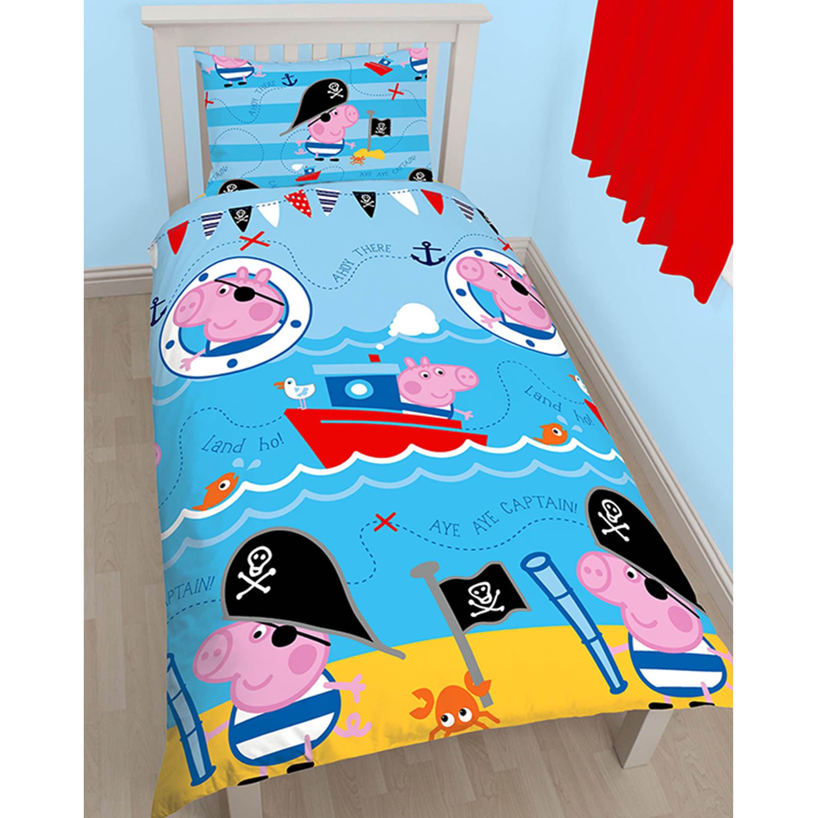 Official Peppa Pig Gee Bedding Duvet Cover Sets Room Decor Boys Official Peppa Pig Gee Bedding Duvet Cover Sets Room Decor Boys Bedroom