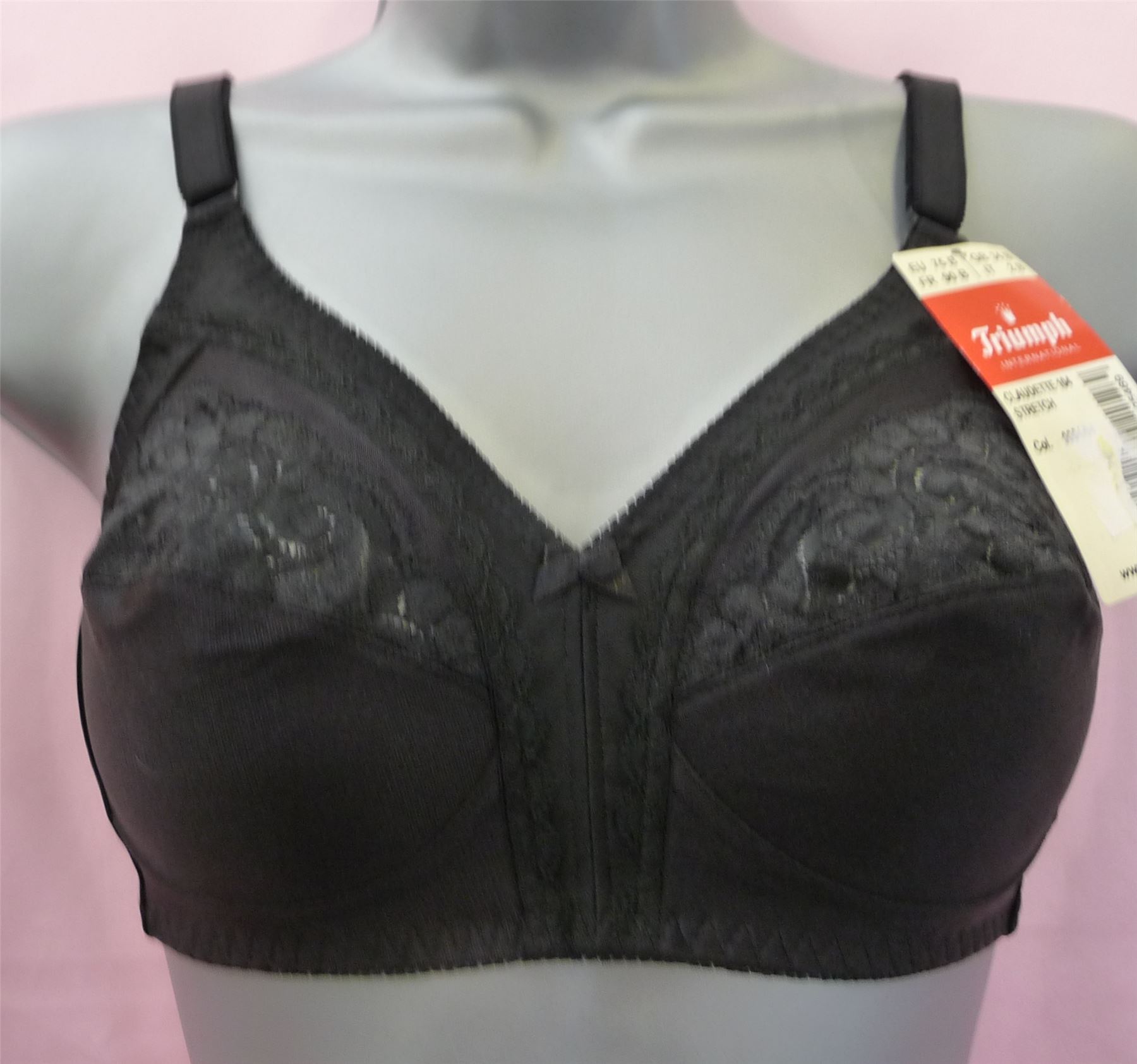 TRIUMPH CLAUDETTE 104 STRETCH N NON WIRED BRA eBay
