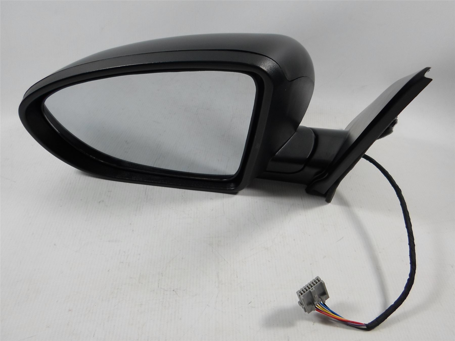 Nissan Qashqai 20072010 Door Wing Mirror Electric Black N/S Passenger