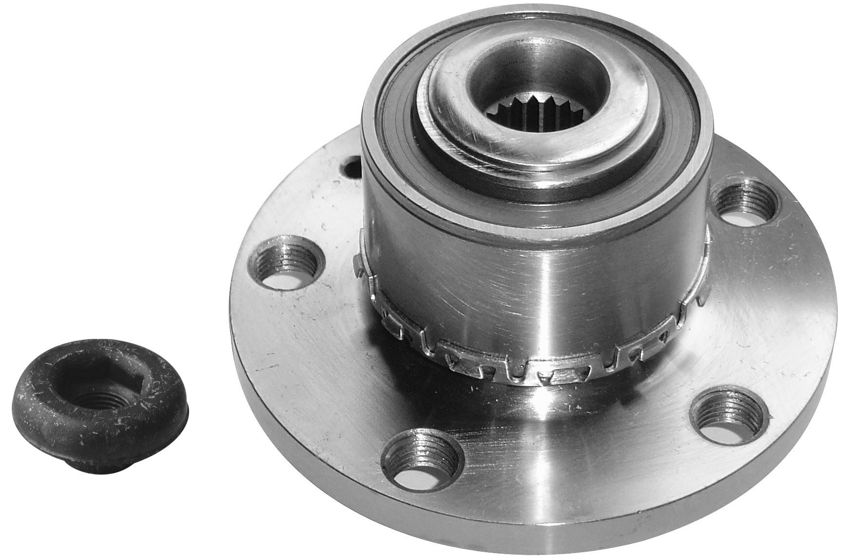 VW Polo 20052010 Front Wheel ABS Hub Bearing eBay