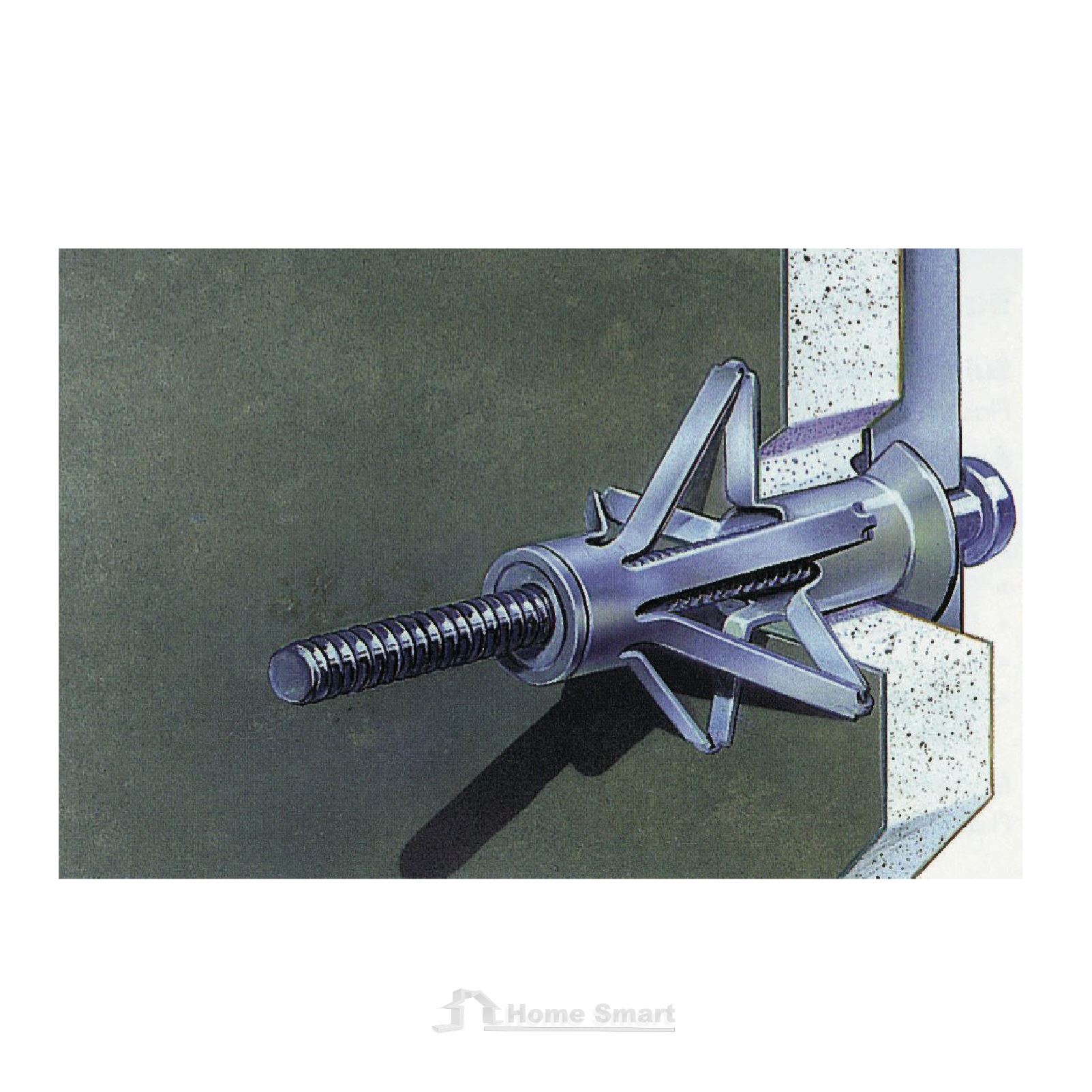 thumbnail image 2 of 20 Pcs Heavy Duty Hollow Wall Anchors Cavity Wall Fixer Plasterboard Fixer 2 of 9