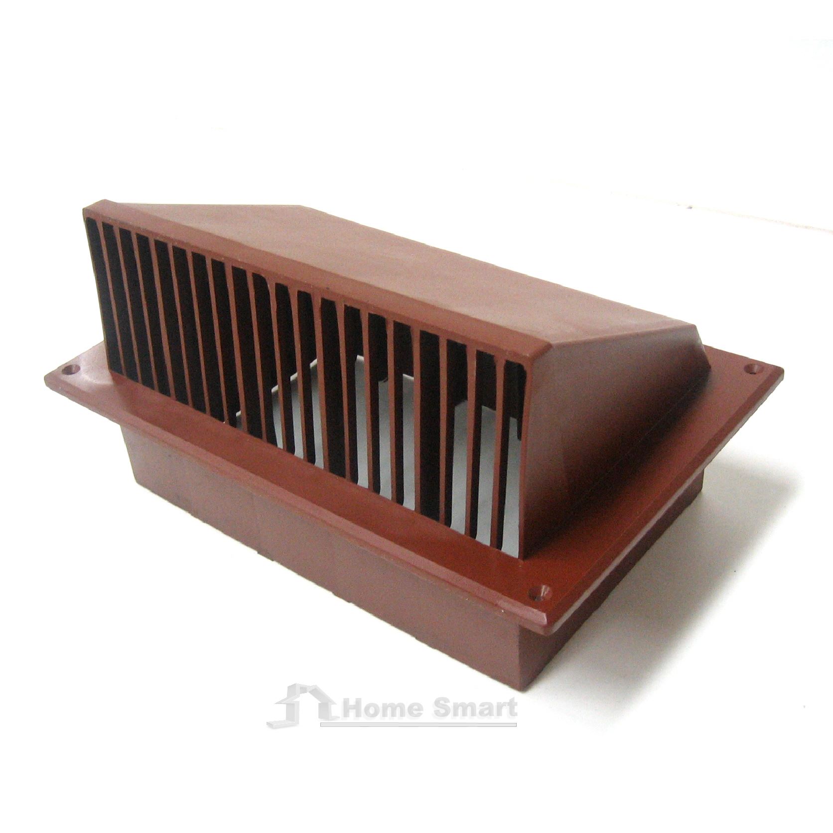 9" x 6" Brown Replacement Cowl Cover for Air Bricks Grilles Vents