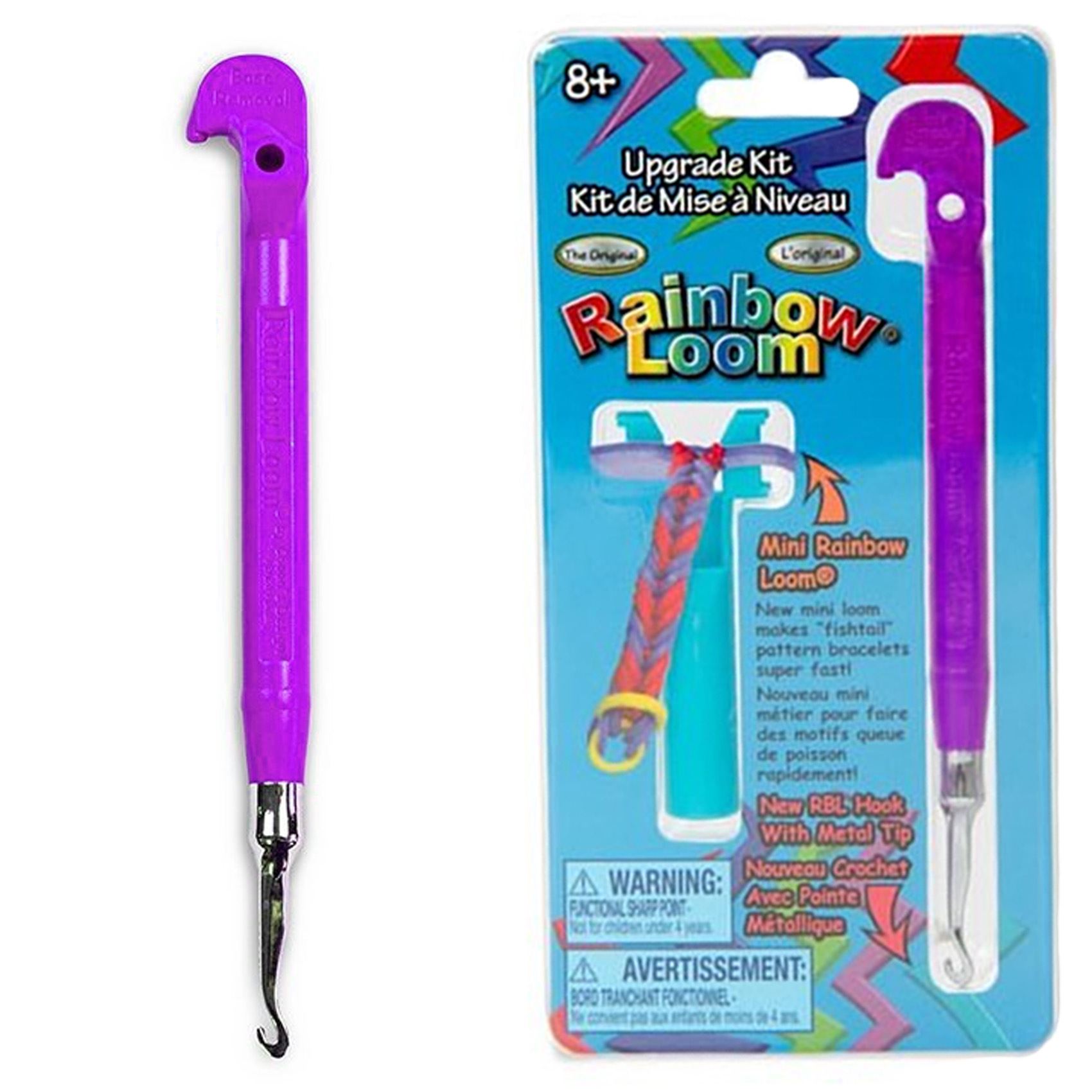 Rainbow Loom Metal Hook Tool Upgrade Kit Anti Counterfeit Code Included