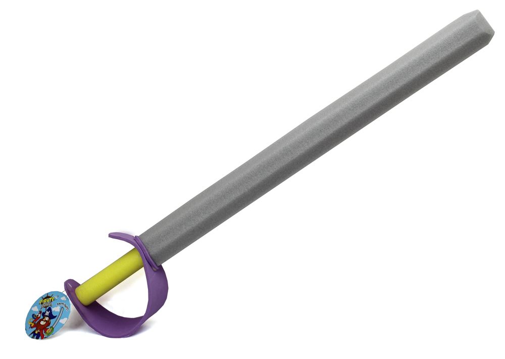 Eva Pirate Foam Cutlass Sword Role Play, Fancy Dress Colour Vary eBay