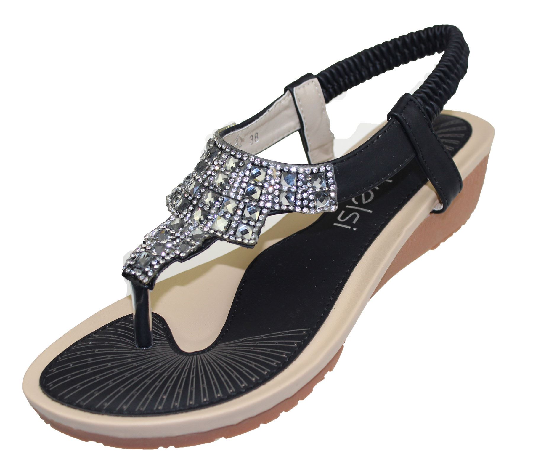 Summer-Womens-High-Heel-Wedge-Platform-Sandals-Bowknot
