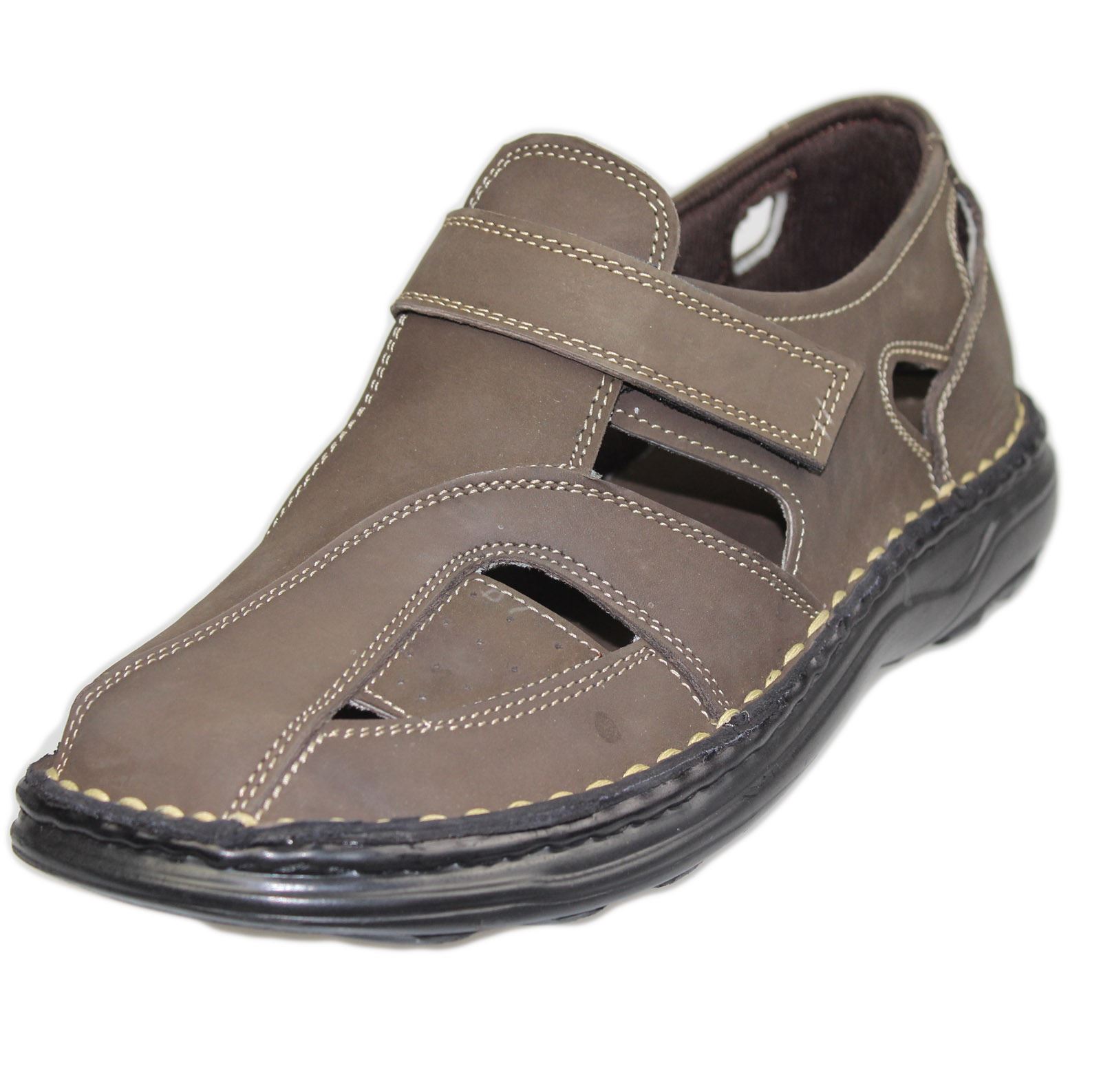 MENS BOYS SANDALS NUBUCK SUEDE LEATHER SUMMER FASHION SLIPPER MULES