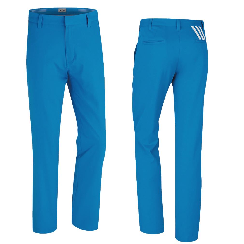 2016 Adidas Puremotion Stretch 3Stripes Pants Mens Performance Golf Trousers eBay