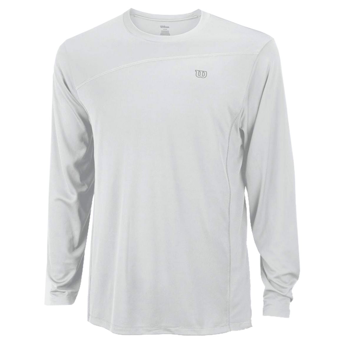 Wilson Tennis Mens Rush Colorblock Long Sleeve Crew Shirt eBay