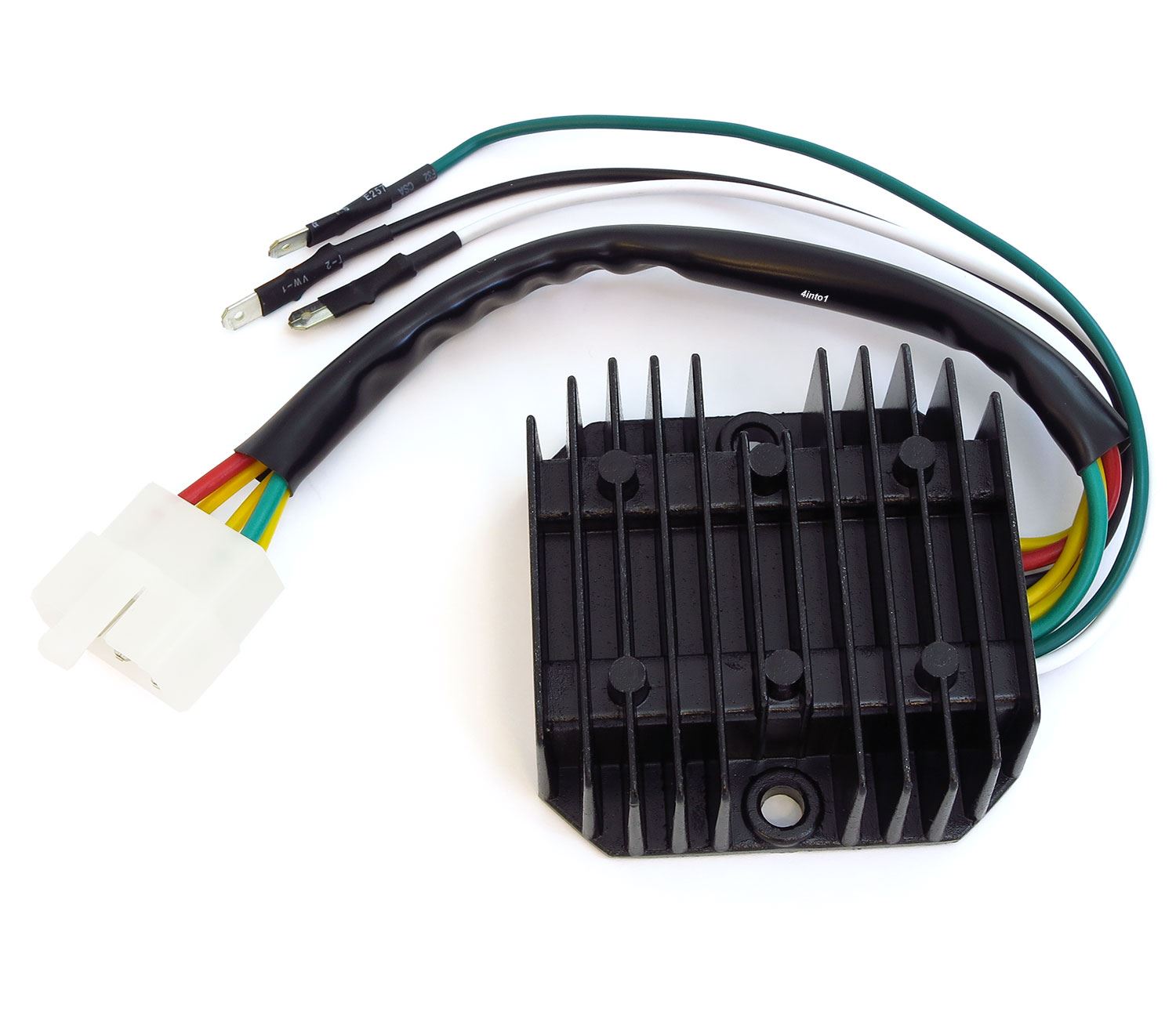 Voltage Regulator Rectifier Combo 1969-78 Honda CB350F ... 1969 cb350 wiring diagram 