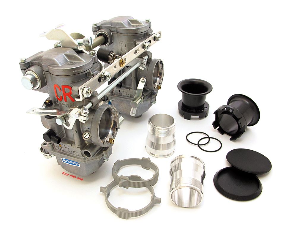 Keihin CR Special Roundslide Racing Carburetors 35mm Honda CB450K