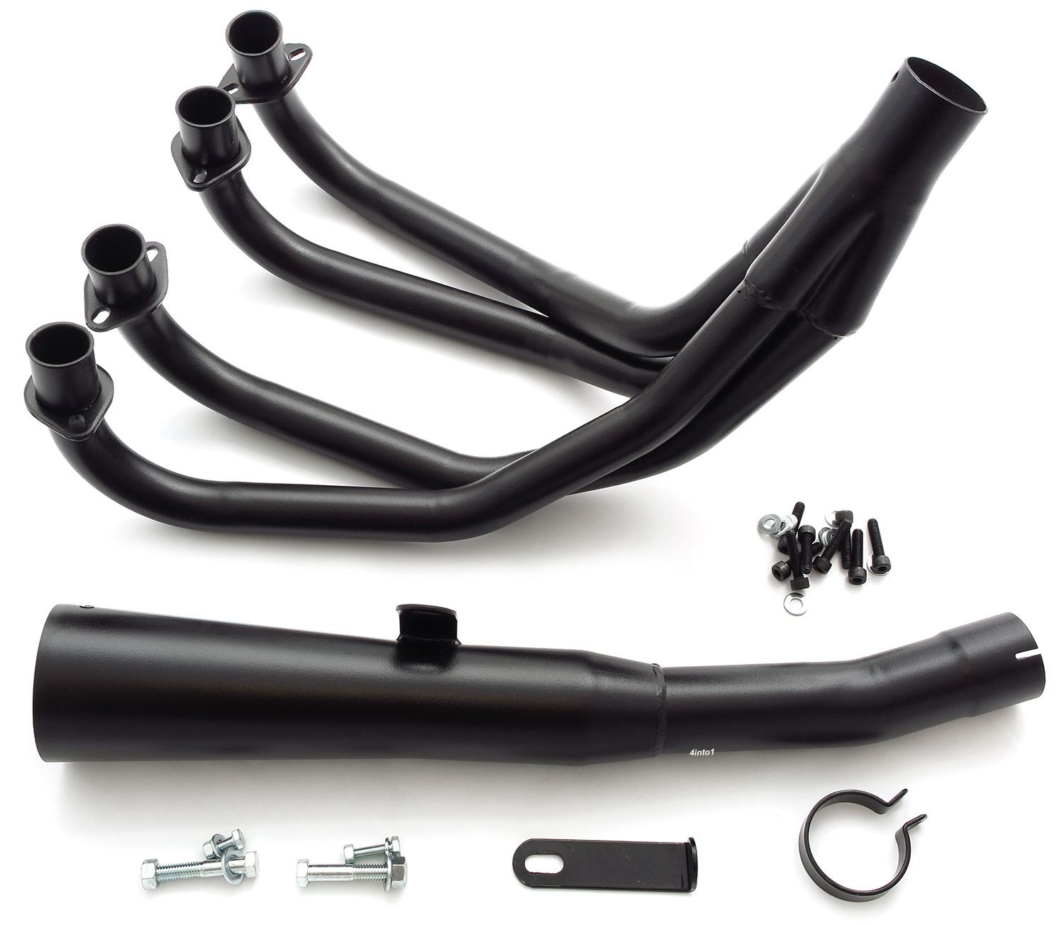 MAC 4into1 Black Megaphone Exhaust System Honda CB750K CB750 SOHC