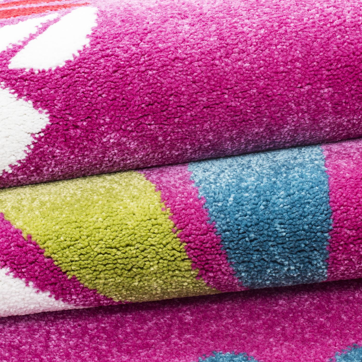 Kids Childrens Soft Quality Bedroom Blue Pink Car Rugs Extra Large