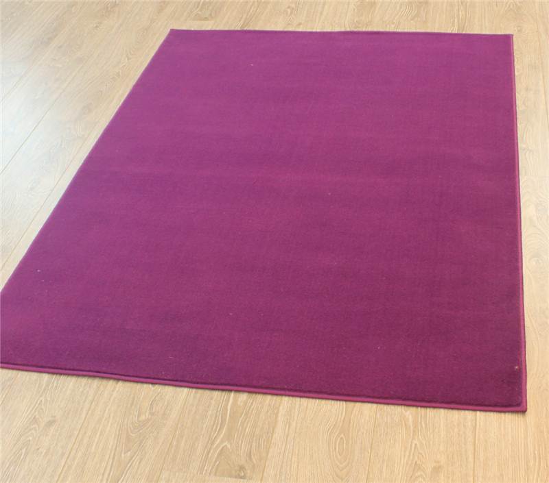 Modern Purple Aubergine Plum Colour Rugs In Large Small Medium Room