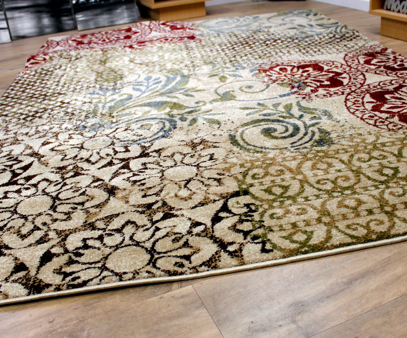New Extra Large Modern Contemporary Quality Stylish Design Rugs Mutli