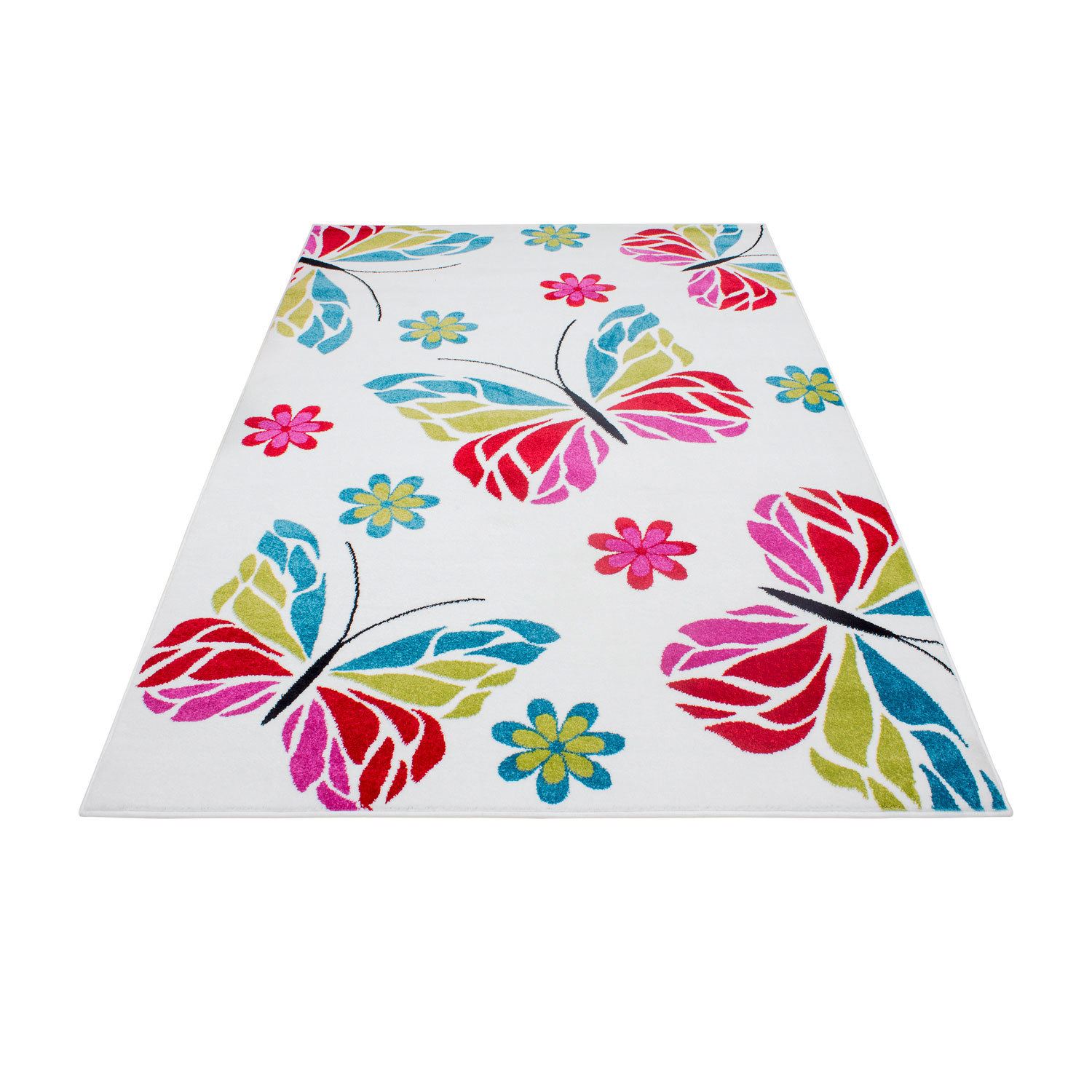 Kids Childrens Soft Quality Bedroom Blue Pink Car Rugs Extra Large