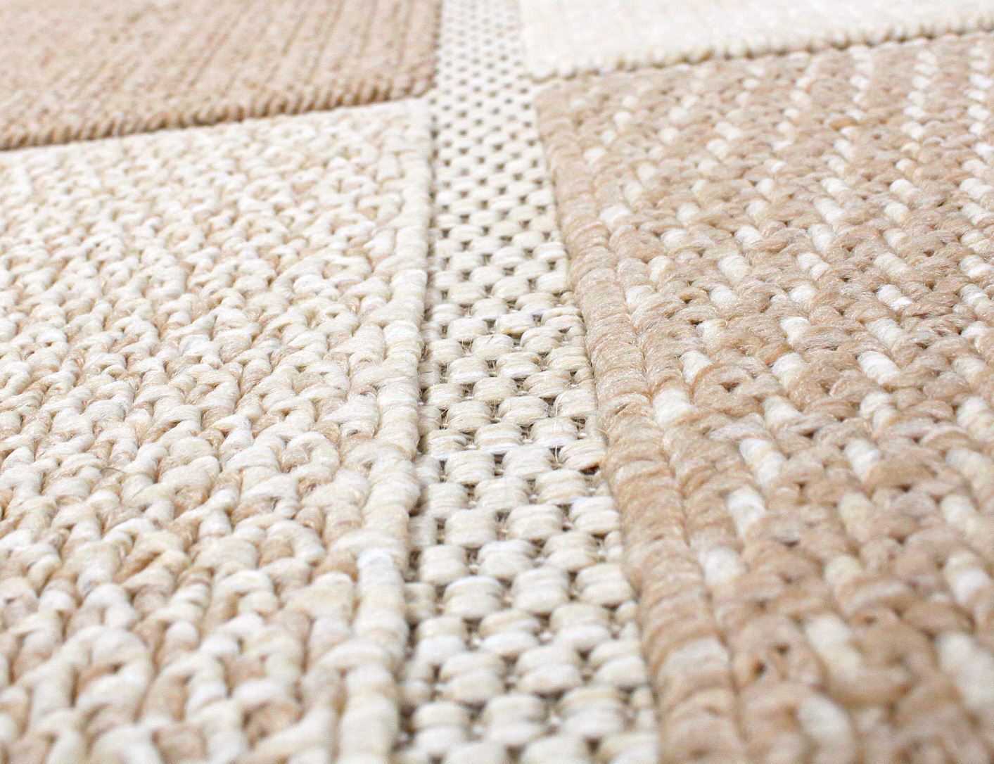 Checkered Brown or Cream [Extra Long] & [Extra Wide] Hallway Runner Rug 80x340cm eBay