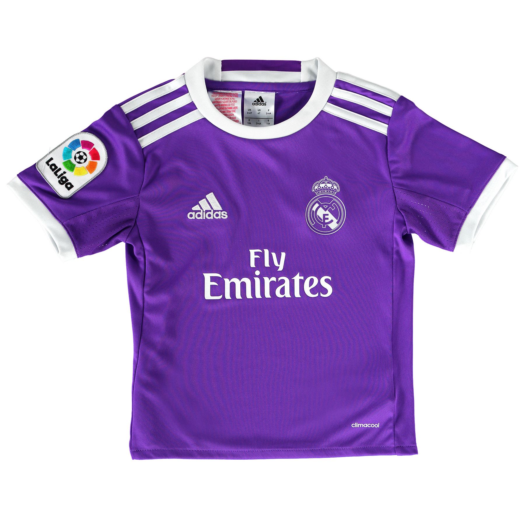 adidas Childrens Kids Football Soccer Real Madrid Away Mini Kit 201617