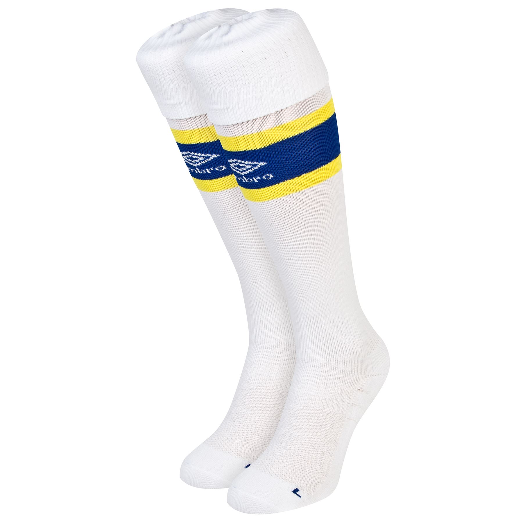 Umbro Mens Gents Football Soccer Everton Home Socks 201617 White eBay
