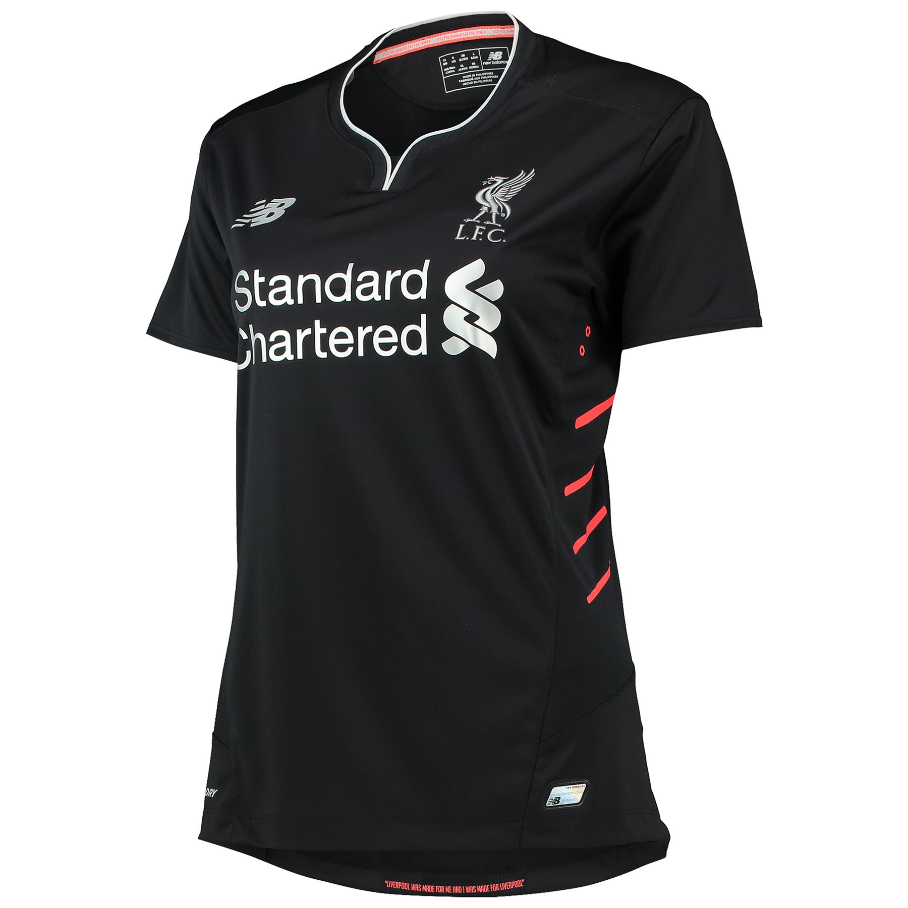 New Balance Womens Ladies Football Soccer Liverpool Away Shirt 201617
