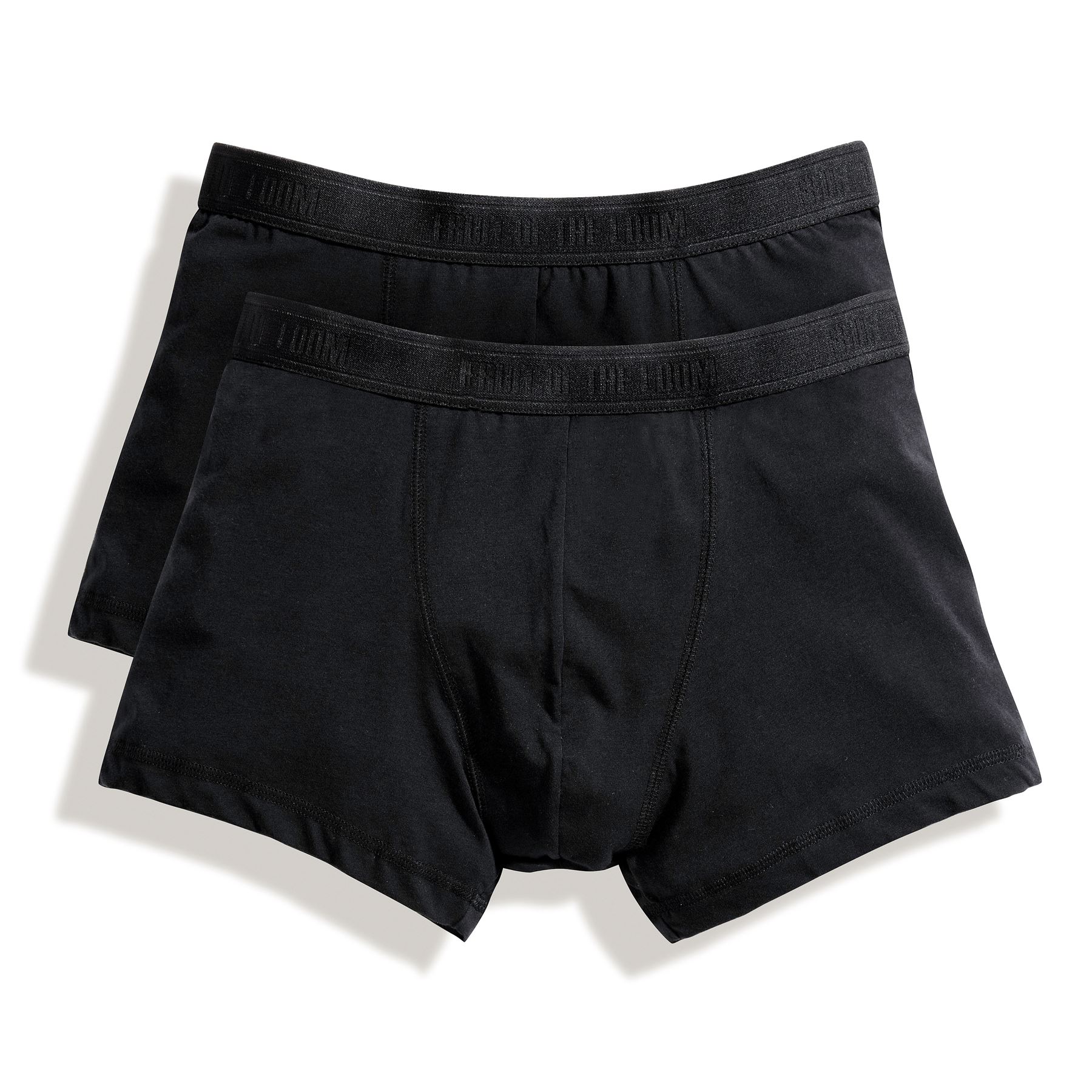 Fruit of the Loom FOTL Men's Classic Shorty 2pack Underwear Boxer